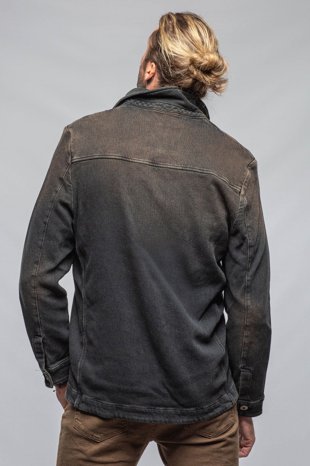 Teleria Zed Chase II Knit Jacket In Desert Mens - Outerwear - Overshirts