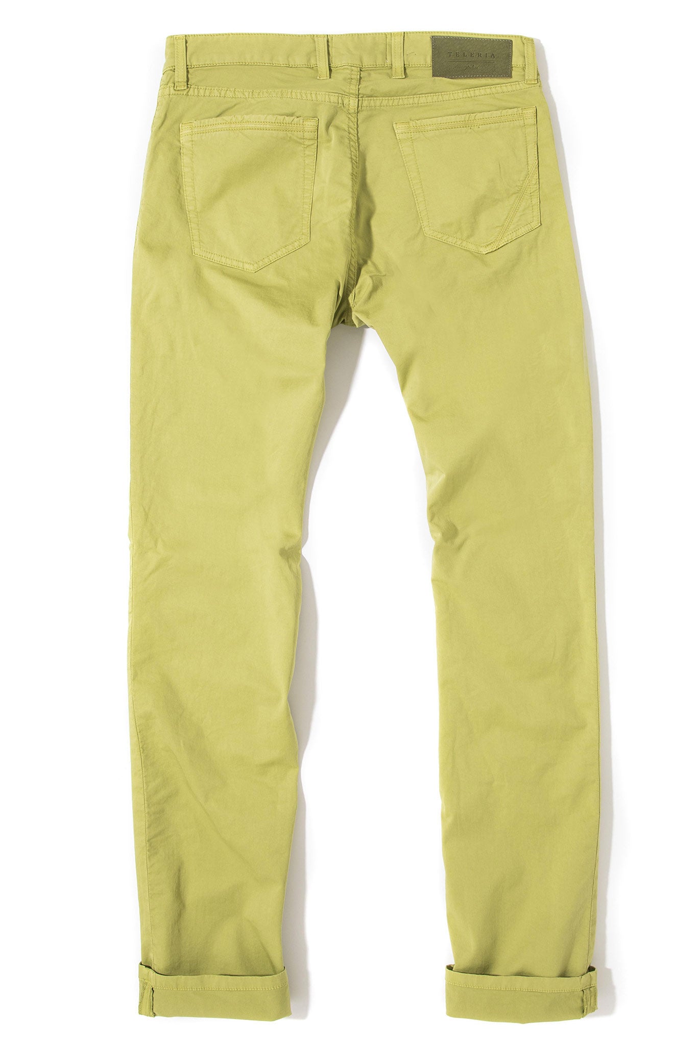 Teleria Zed Fowler Ultralight Performance Pant In Summer Lime Mens - Pants - 5 Pocket