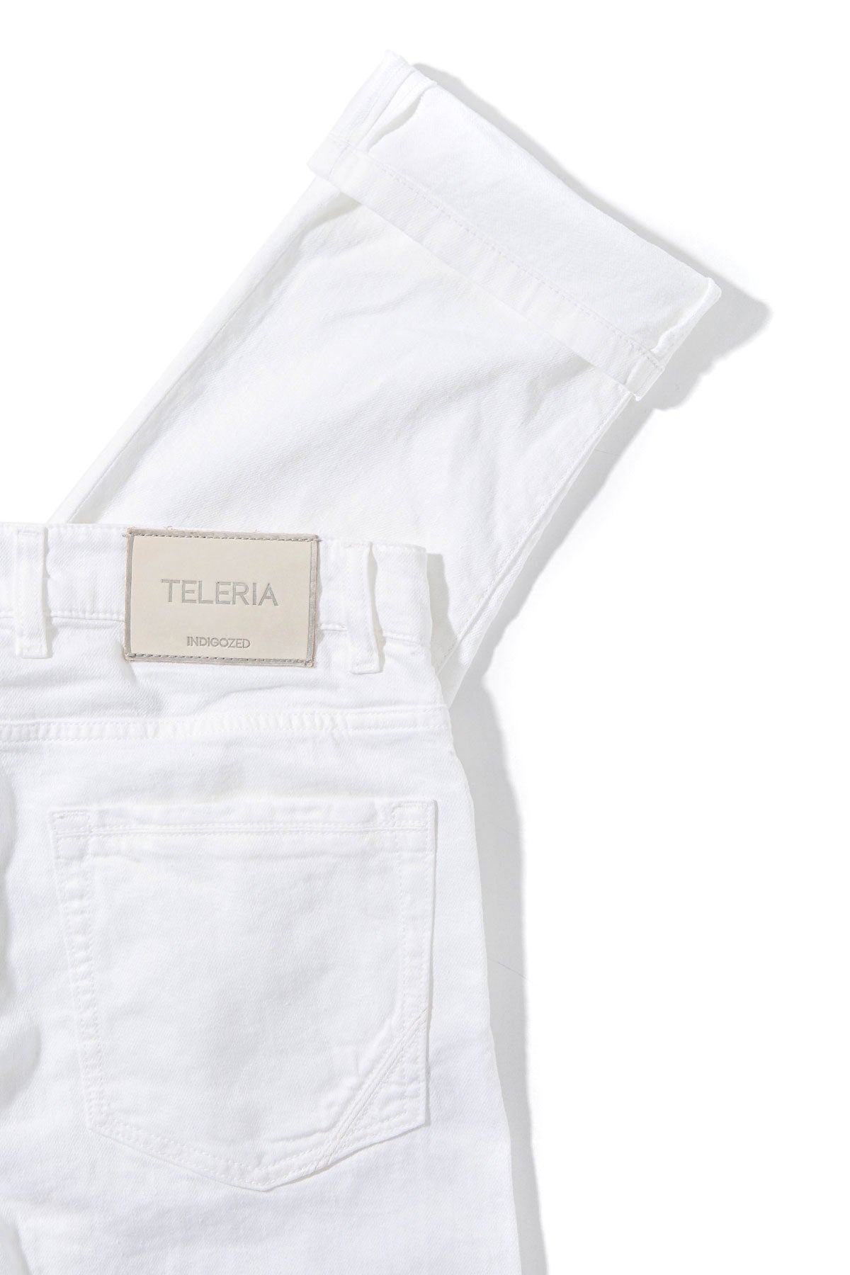 Teleria Zed Nevis 5 Pocket Cotton/Linen Stretch Mens - Pants - 5 Pocket