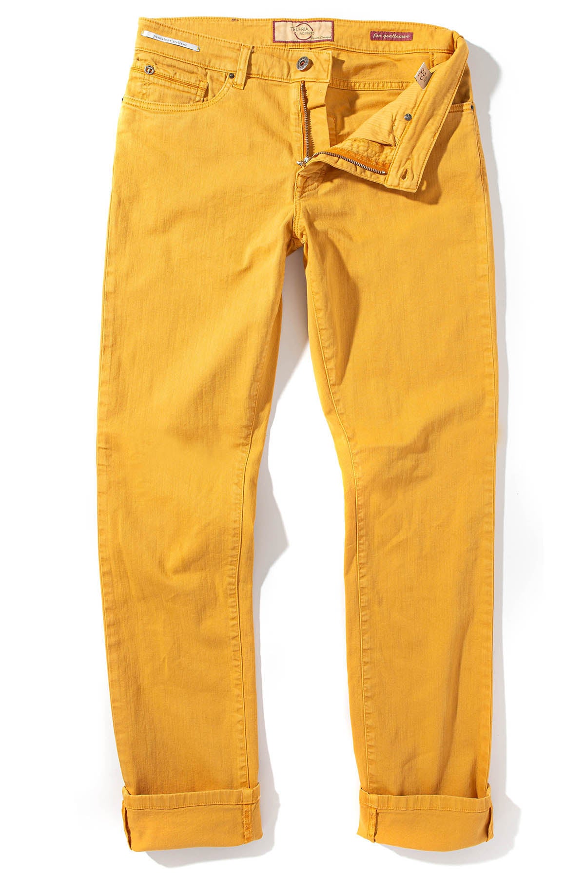Teleria Zed Ouray 5 Pocket Denim in Amber Mens - Pants - 5 Pocket