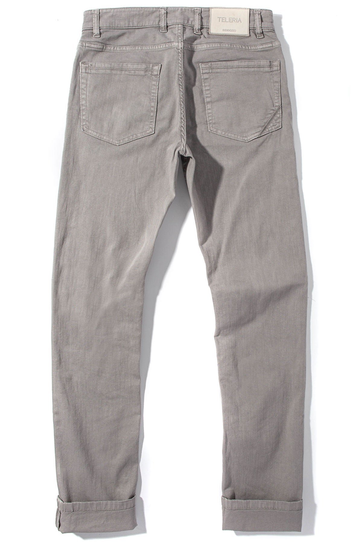 Teleria Zed Ouray 5 Pocket Denim in Cenere Mens - Pants - 5 Pocket