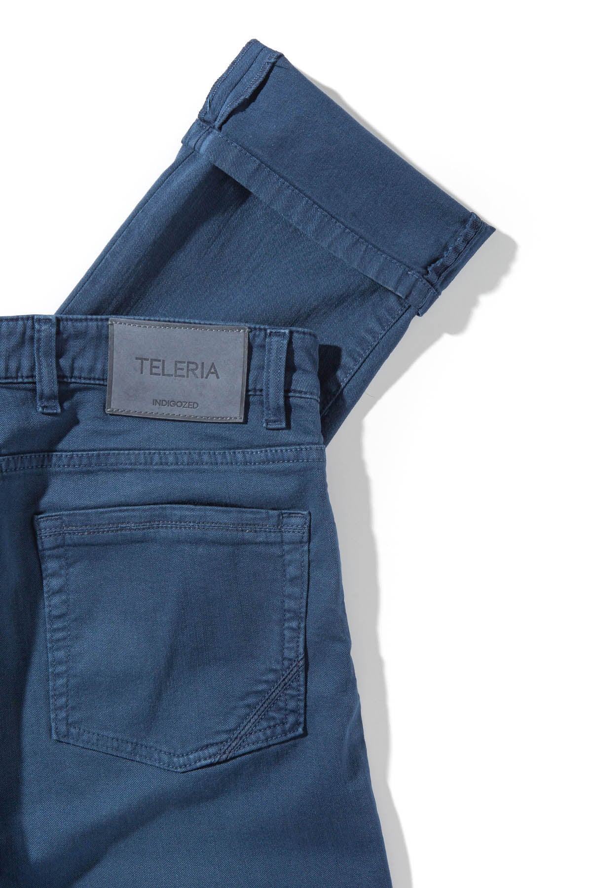 Teleria Zed Ouray 5-Pocket Stretch Twill in Indico Mens - Pants - 5 Pocket