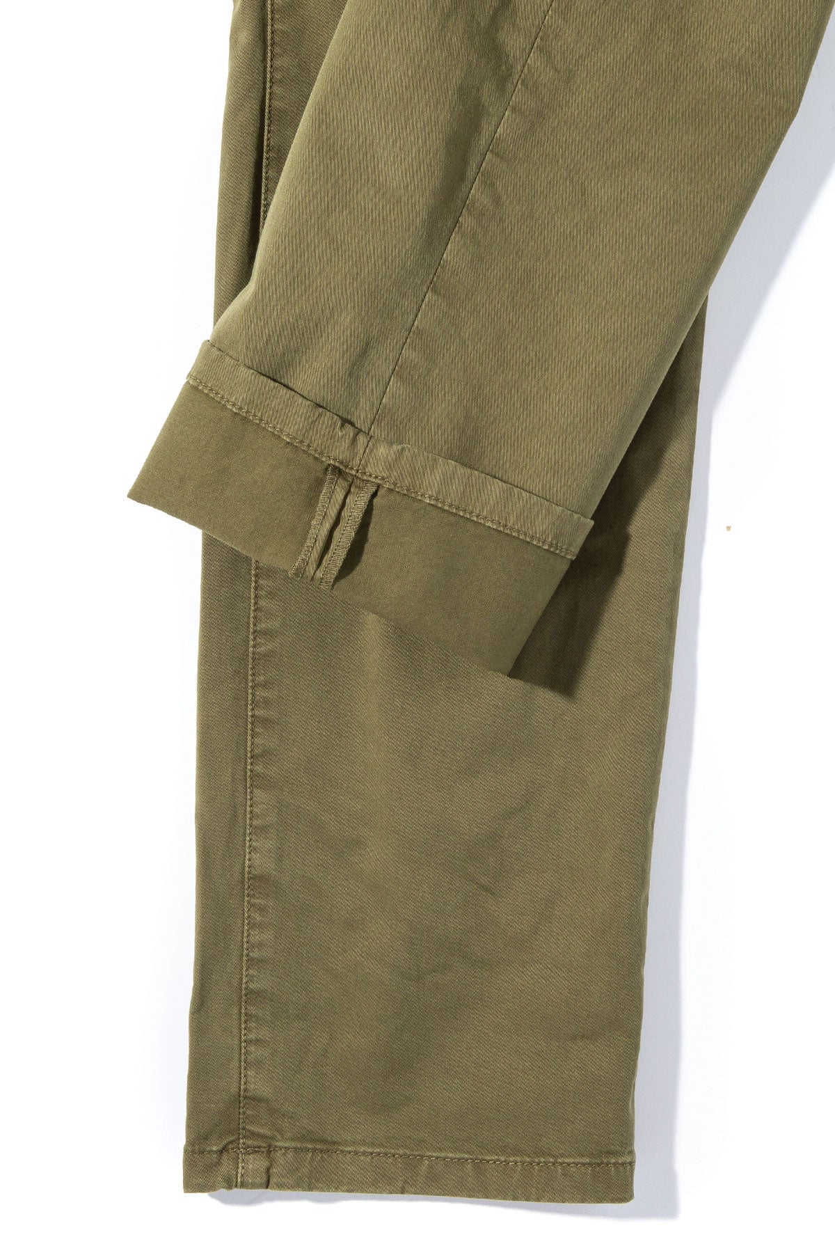 Teleria Zed Summit 5-Pocket Cotton Twill In Avocado Mens - Pants - 5 Pocket