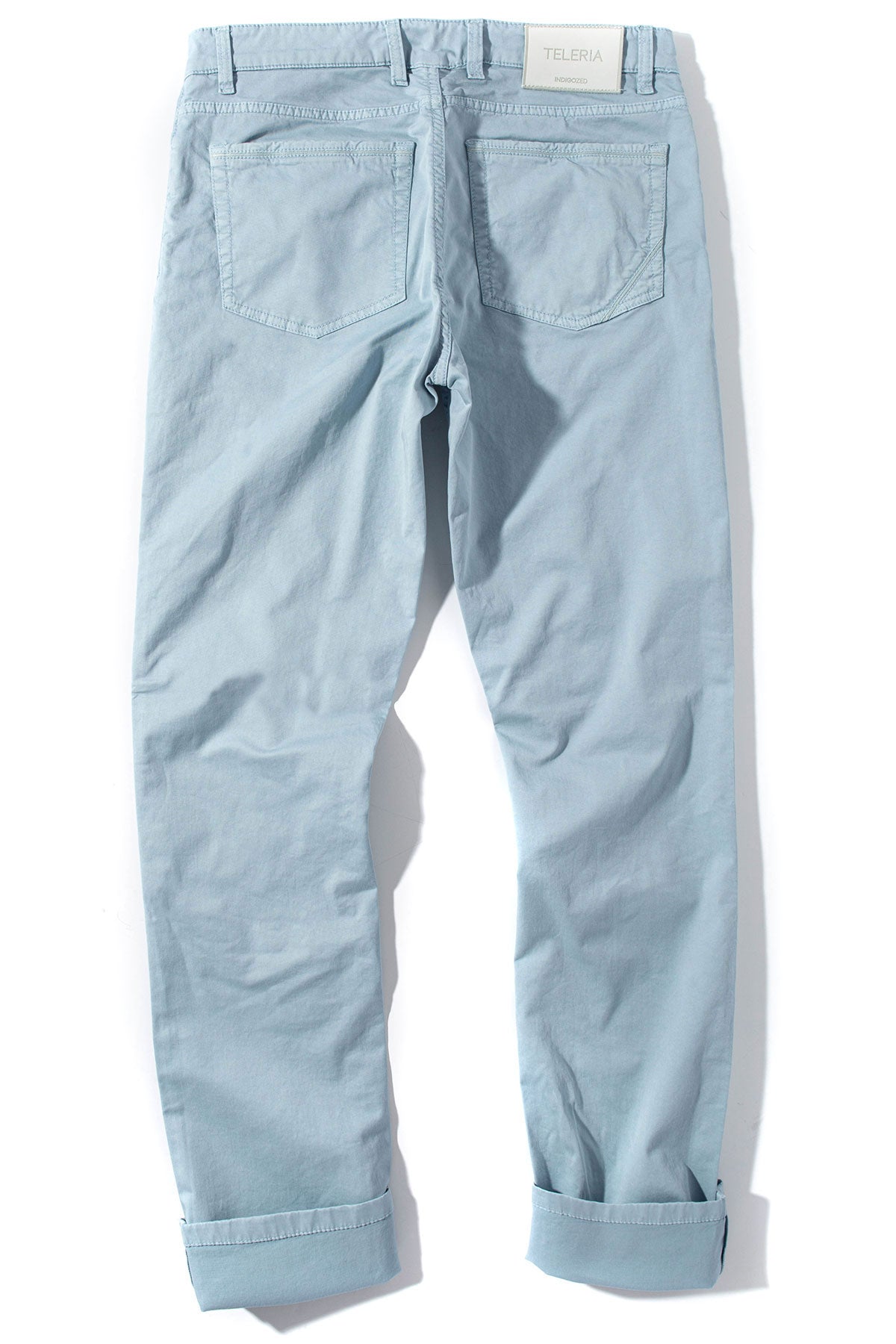 Teleria Zed Summit 5-Pocket Cotton Twill In Blue Ice Mens - Pants - 5 Pocket