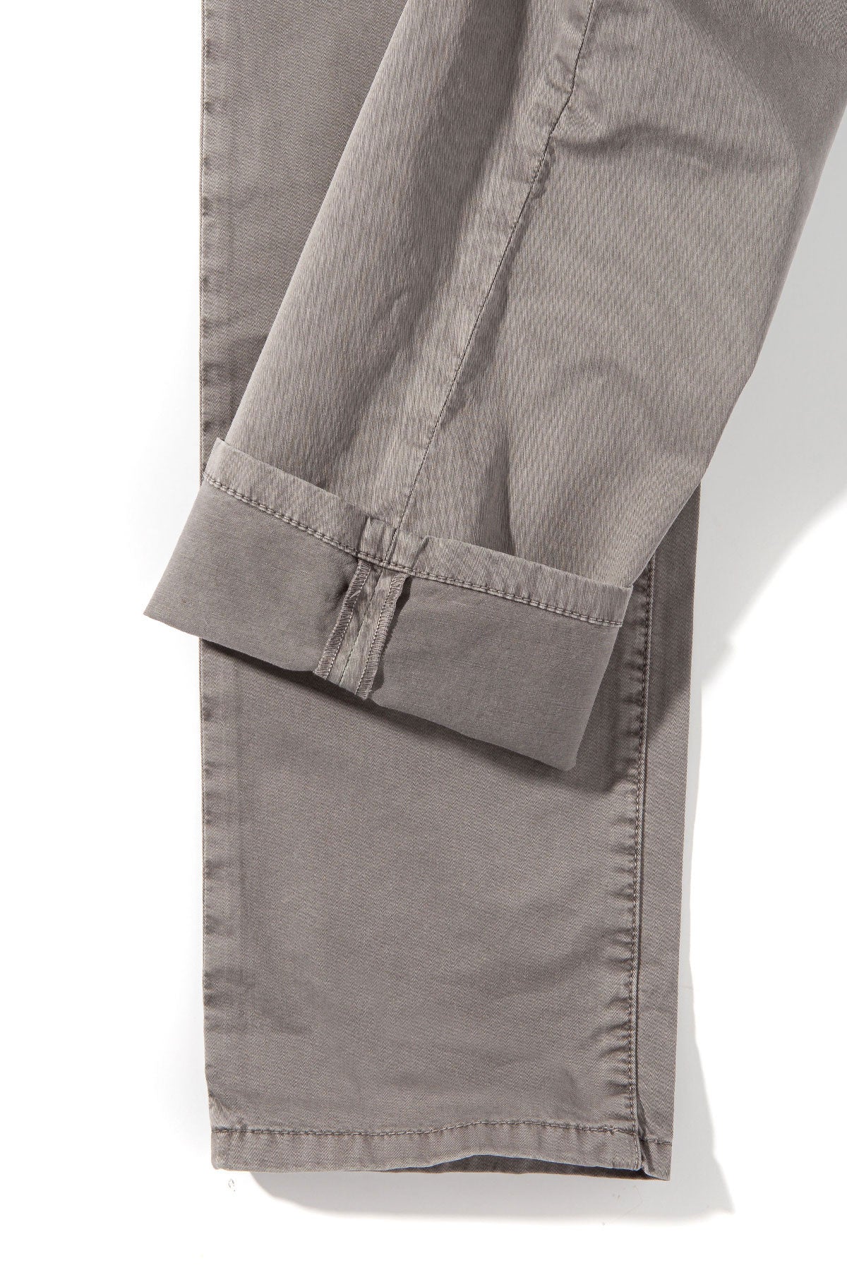 Teleria Zed Summit 5-Pocket Cotton Twill In Grigio Mens - Pants - 5 Pocket