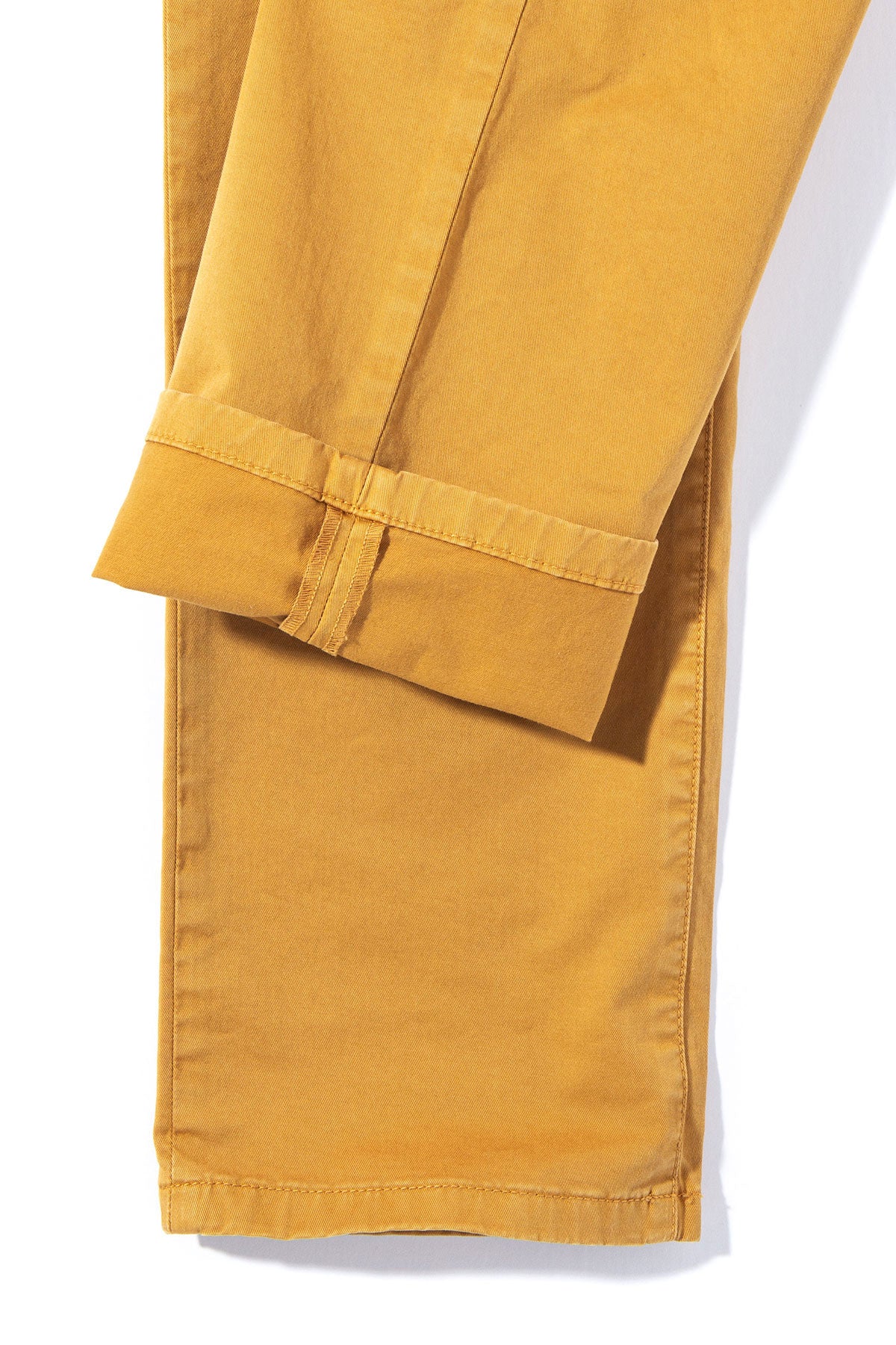 Teleria Zed Summit 5-Pocket Cotton Twill In Ochra Mens - Pants - 5 Pocket