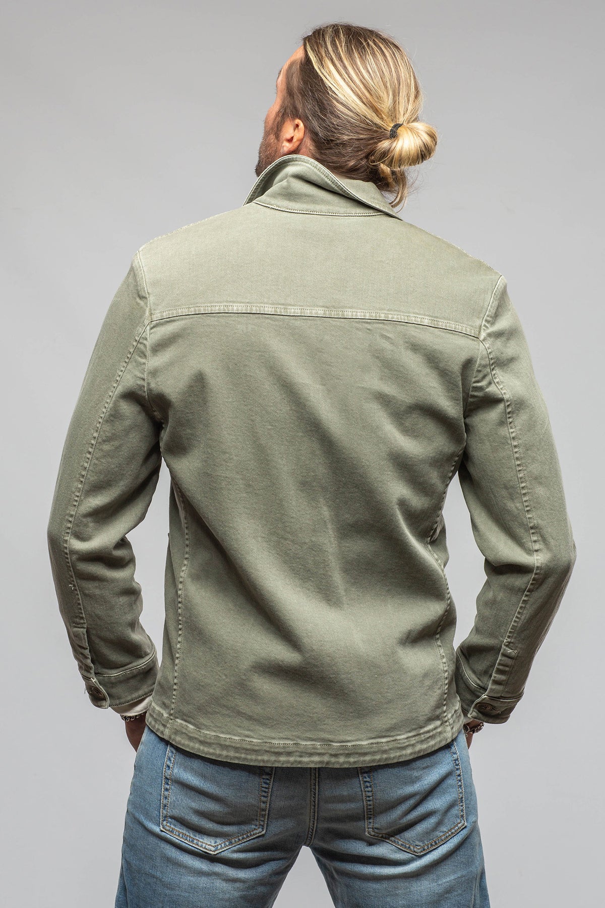 Teleria Zed Verona Garment-Dyed Jacket Mens - Outerwear - Overshirts