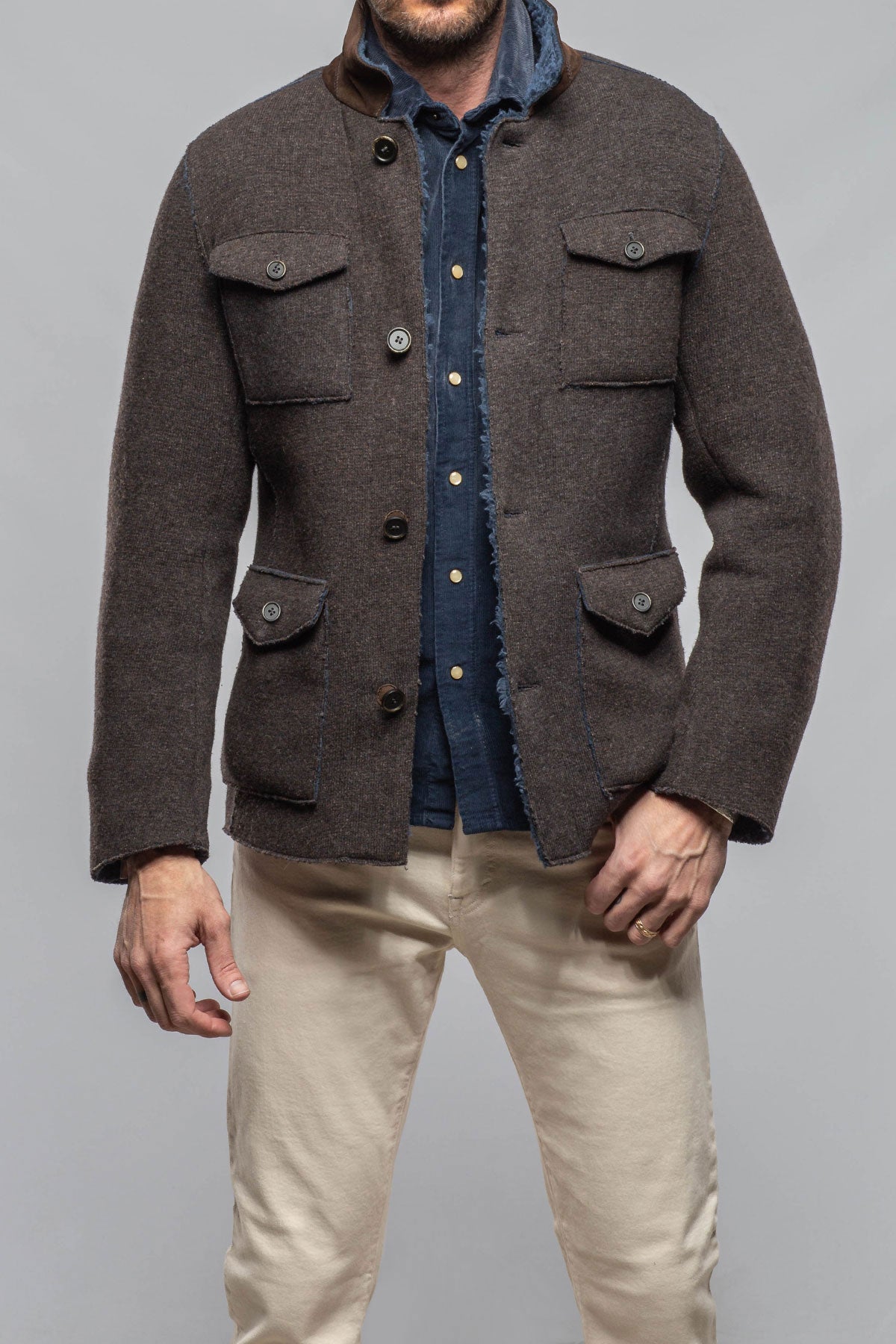 Rutland Sweater Jacket | Warehouse - Mens - Outerwear - Cloth | Gimo's