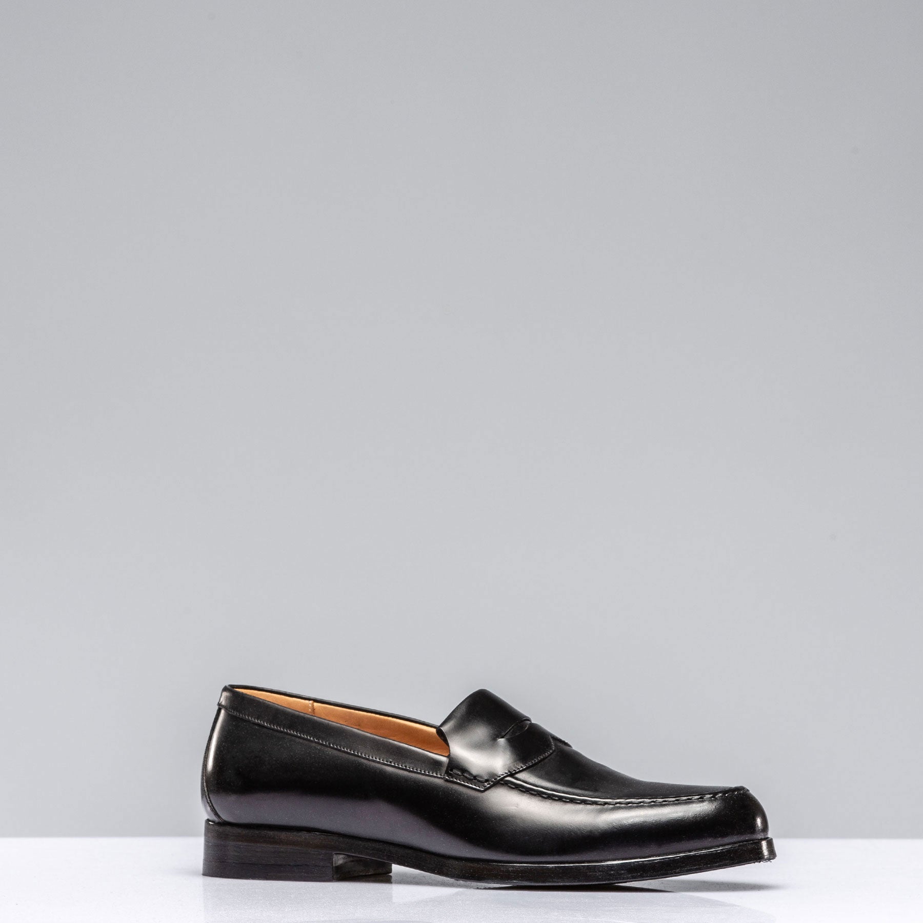 Lucro Loafer In Black Antique | Mens - Shoes | Alberto Fasciani