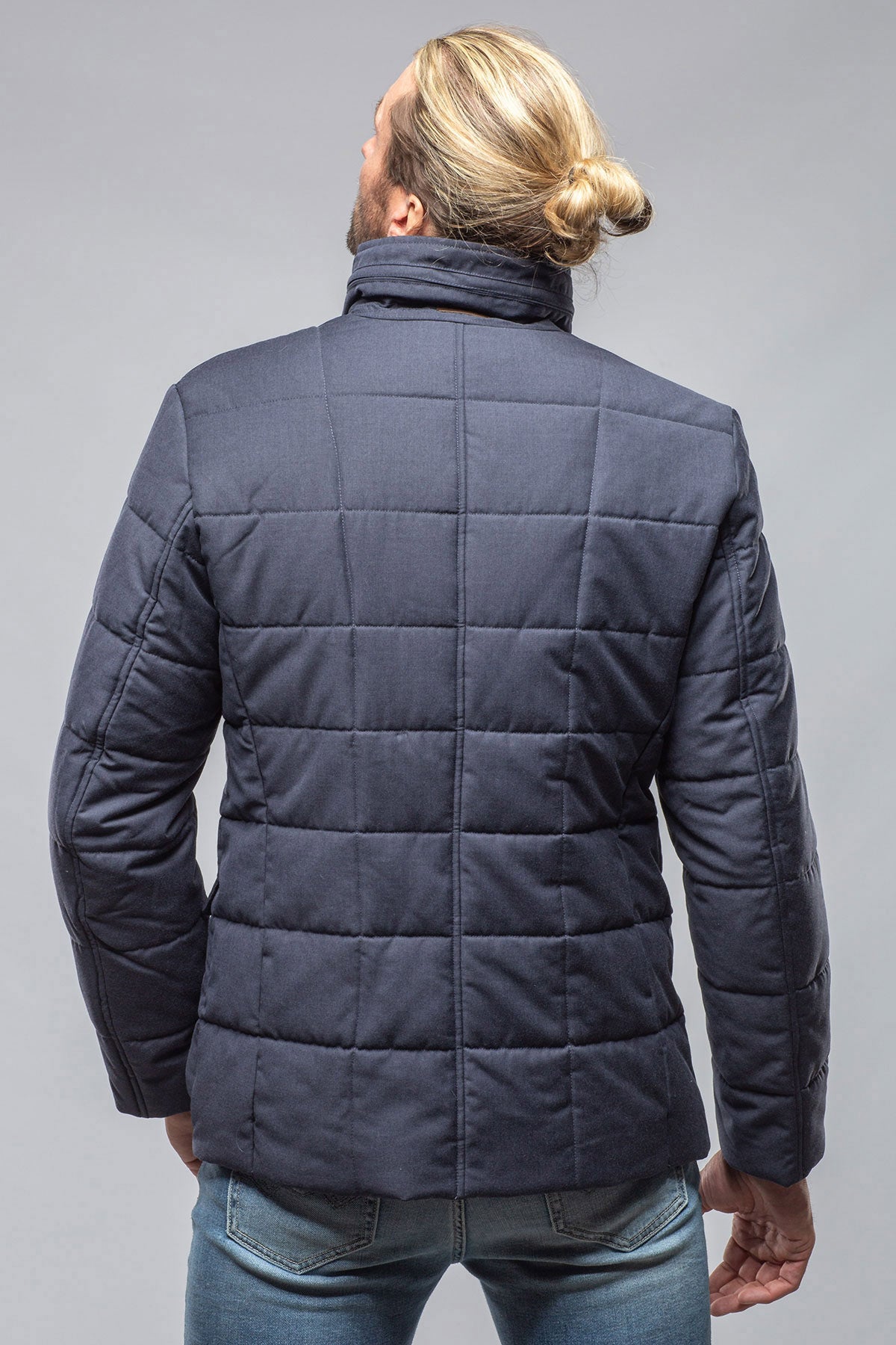 Lexington Quilted Jacket In Navy | Warehouse - Mens - Outerwear - Cloth | Gimo's