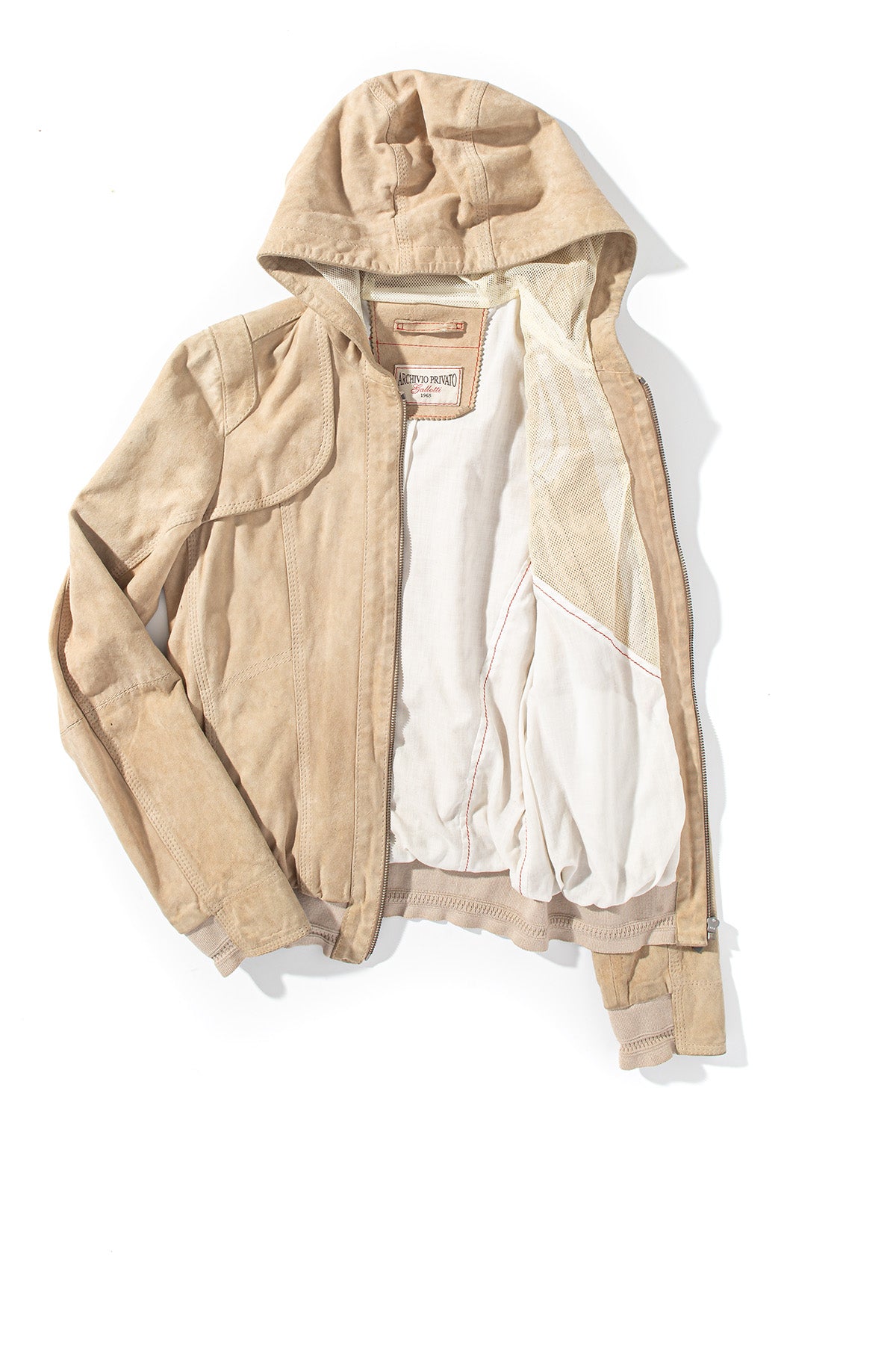 DB Suede Hooded Jacket