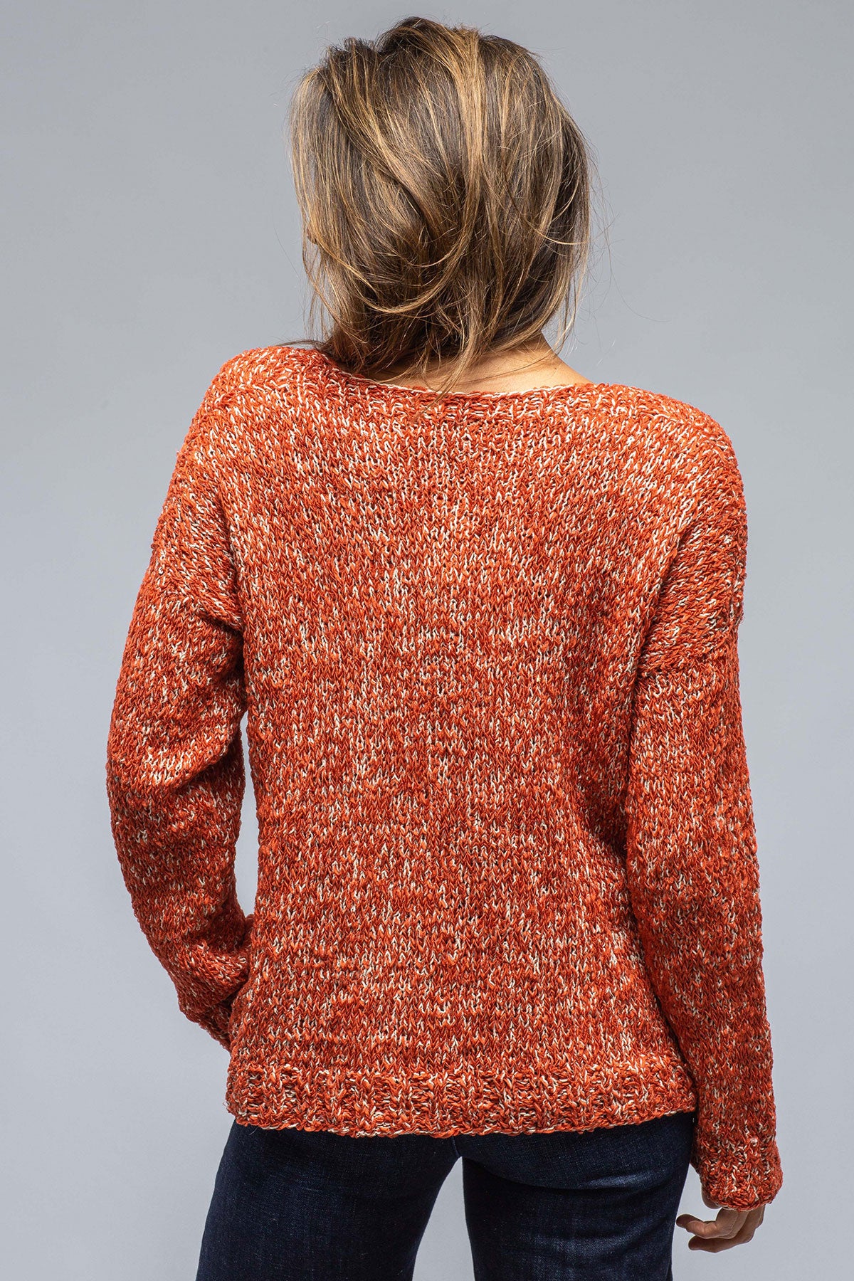 V-Neck Twist Sweater | Ladies - Sweaters | VOZ