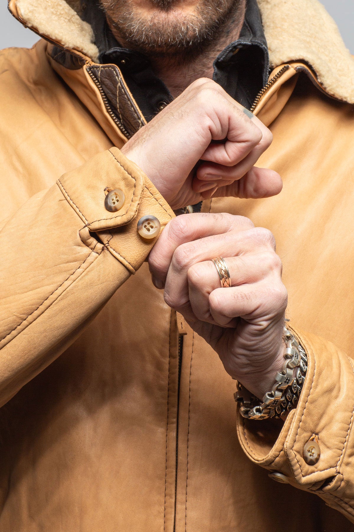 Kemp Vintage Leather Jacket