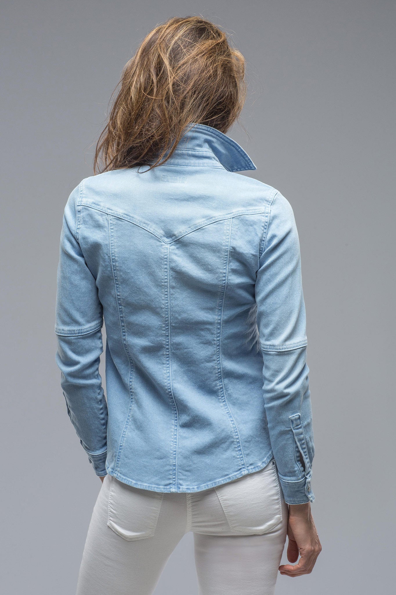 Sweetwater Denim Shirt in Peacock | Ladies - Snap Shirts | Axel's Premium Denim