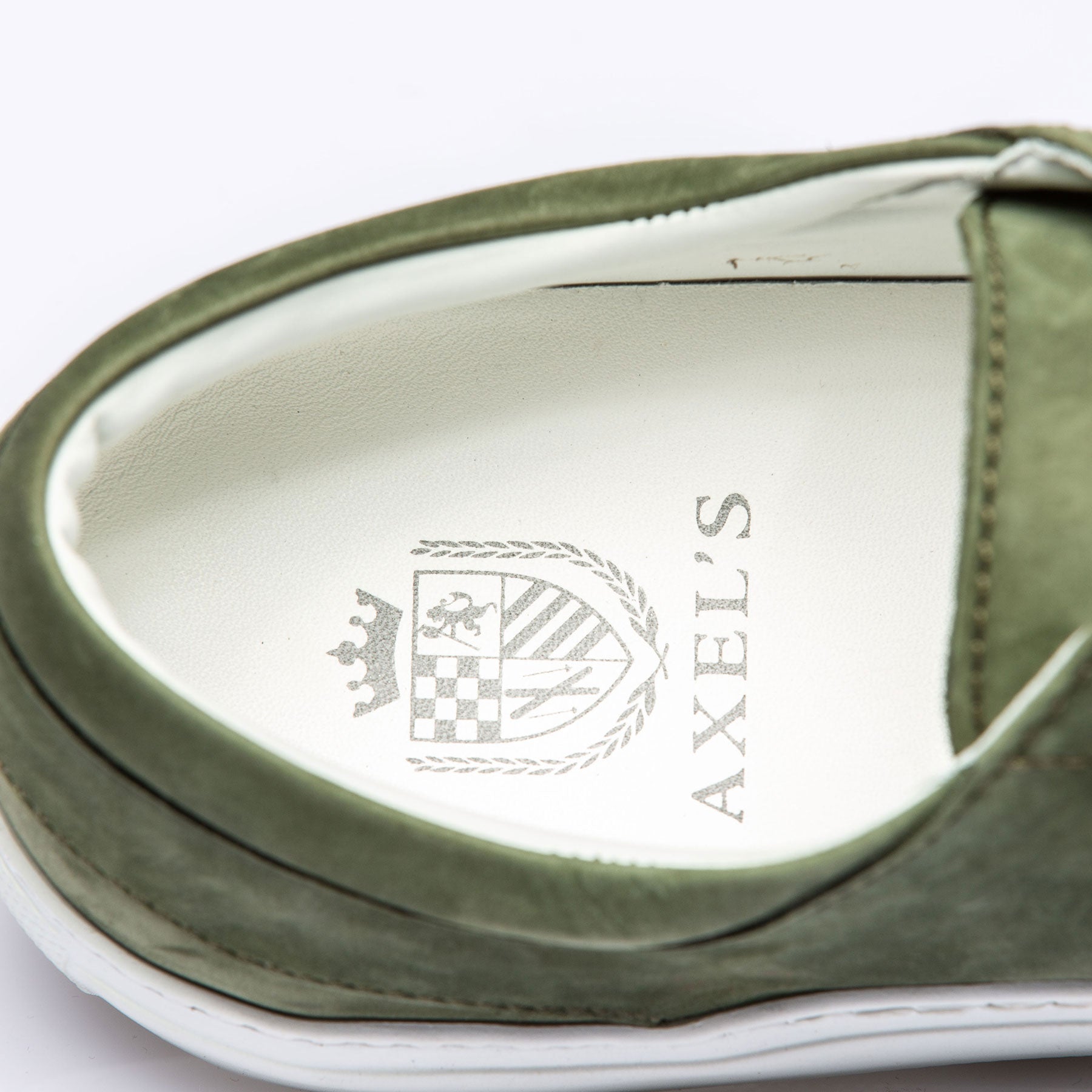 Vulcano Nubuck Sneaker Green | Mens - Shoes | Axel's