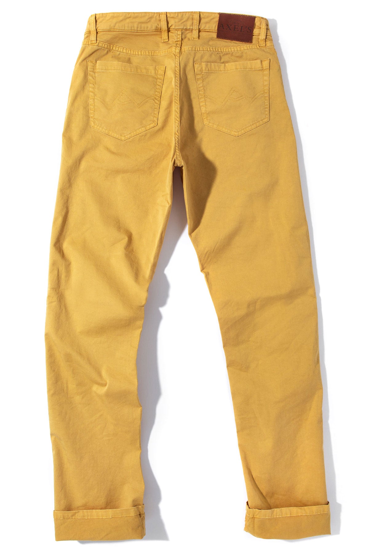 Flagstaff Performance Denim In Twill Crema | Mens - Pants - 5 Pocket | Axel's Premium Denim