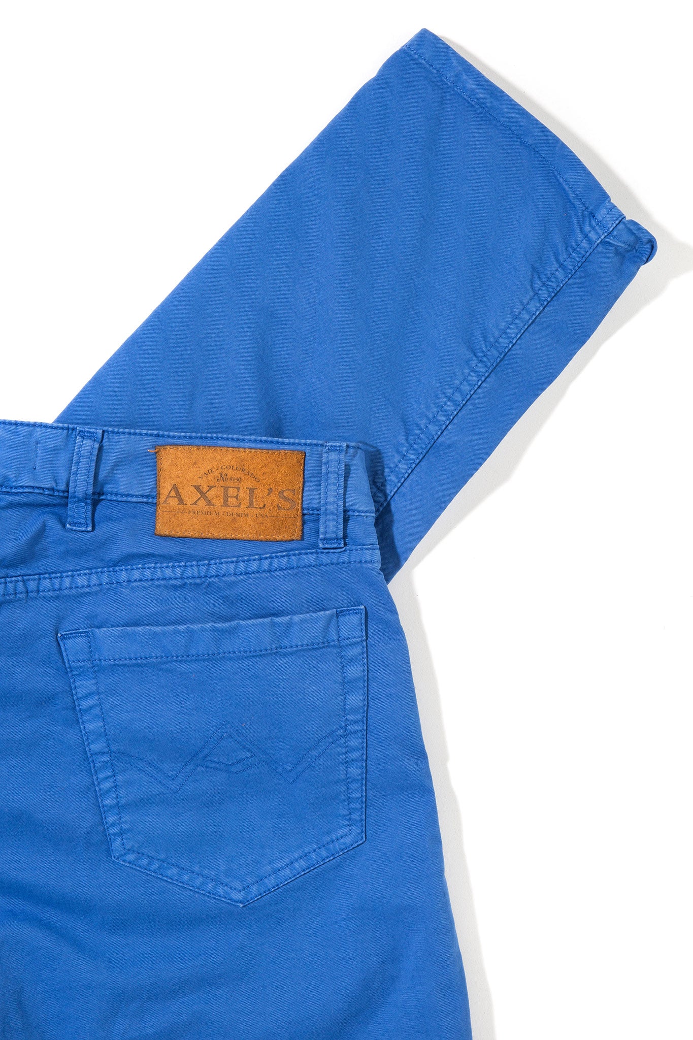 Flagstaff Performance Denim In Royal | Mens - Pants - 5 Pocket | Axel's Premium Denim