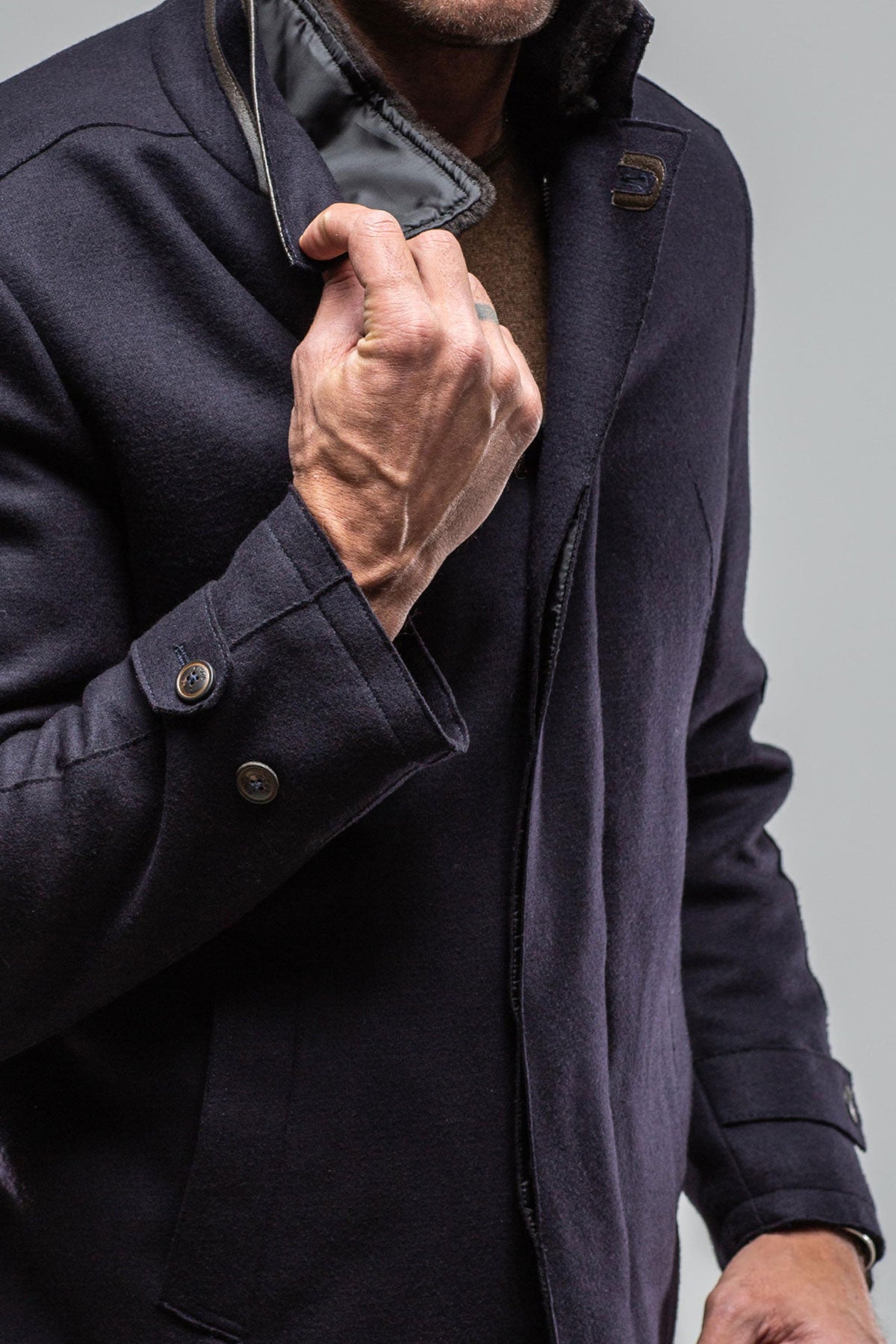 Samuel Wool/Cashmere Overcoat