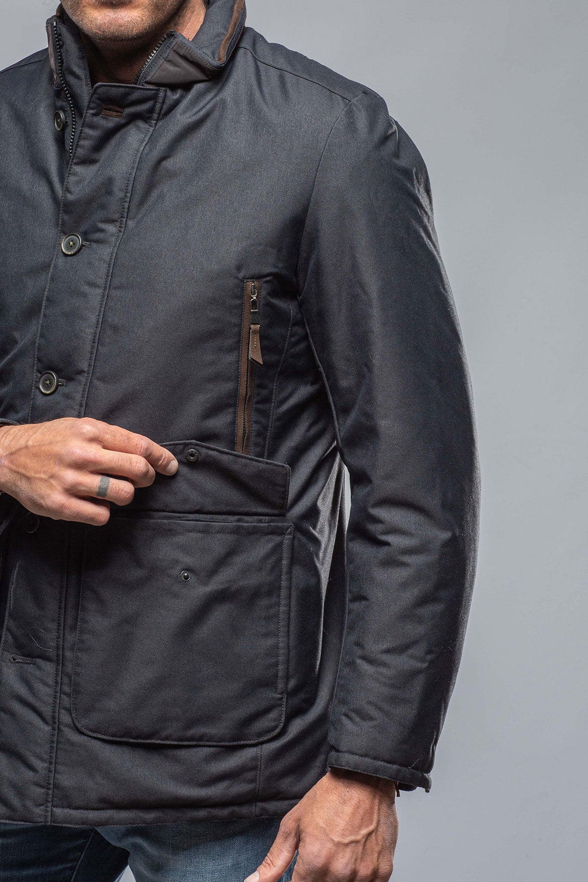 Warren Technical Jacket | Warehouse - Mens - Outerwear - Cloth | Gimo's