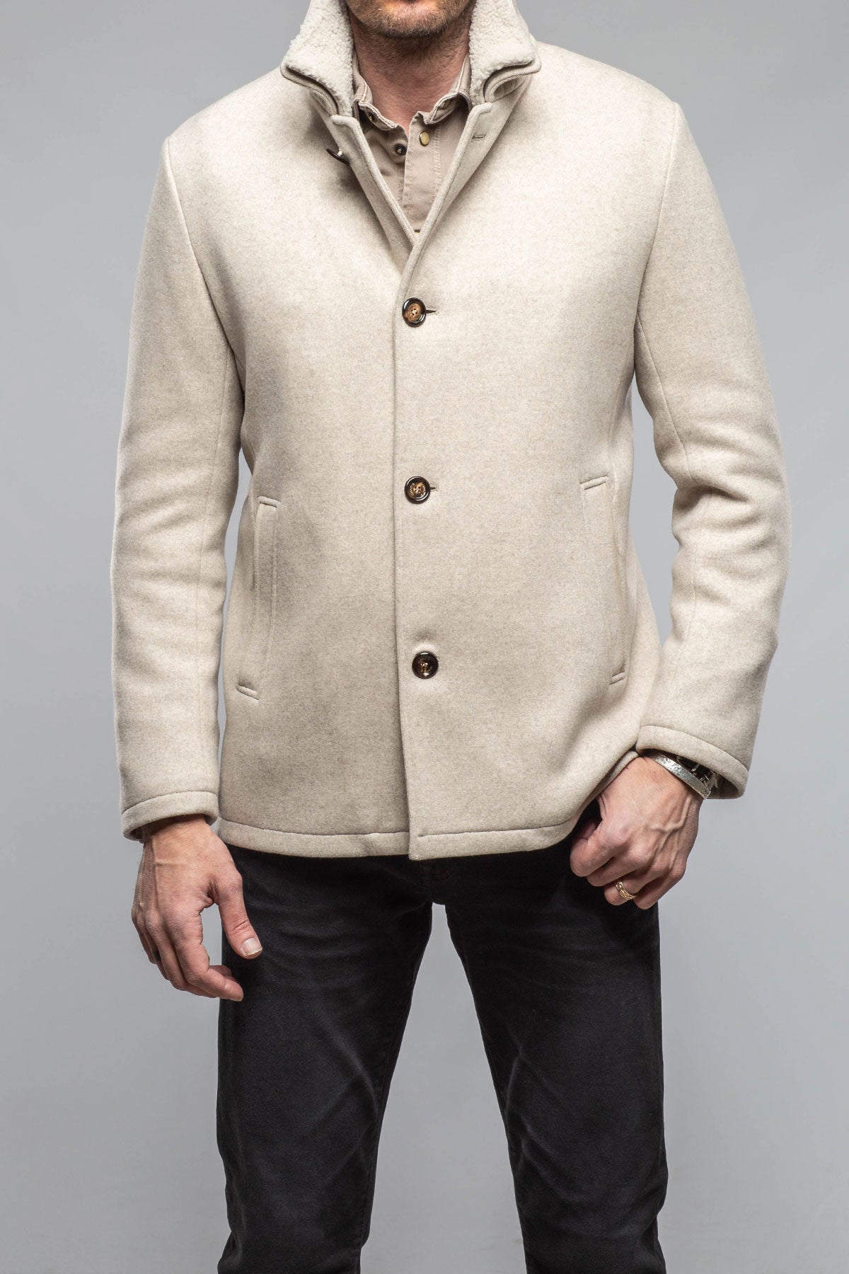 St. John's Cashmere Knit Coat | Warehouse - Mens - Outerwear - Cloth | Gimo's