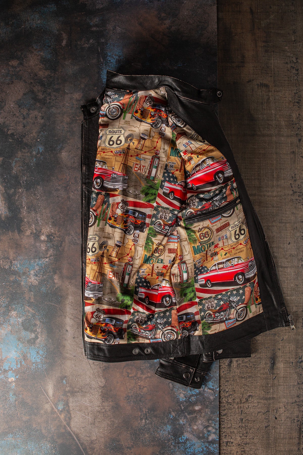 Strokes Moto Jacket In Black