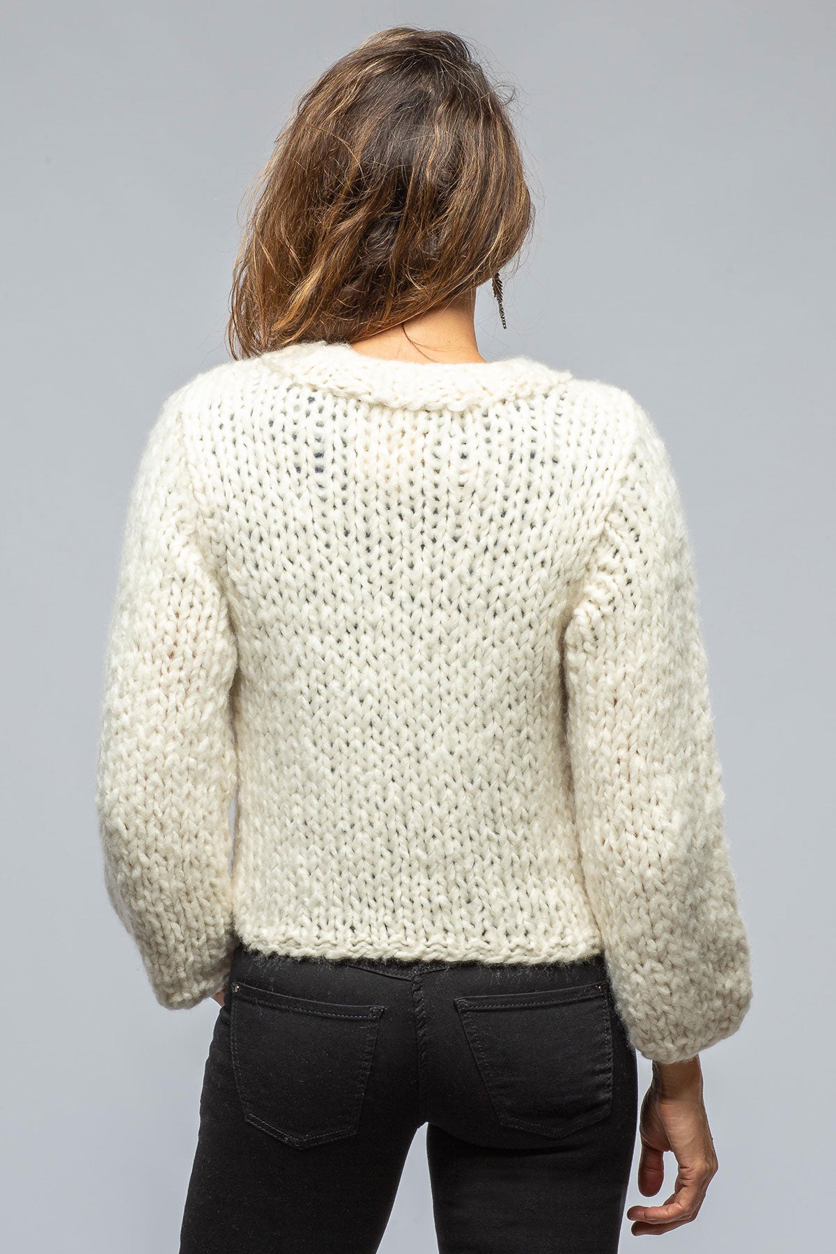 Beatrix Lux Cashmere Sweater In Cream