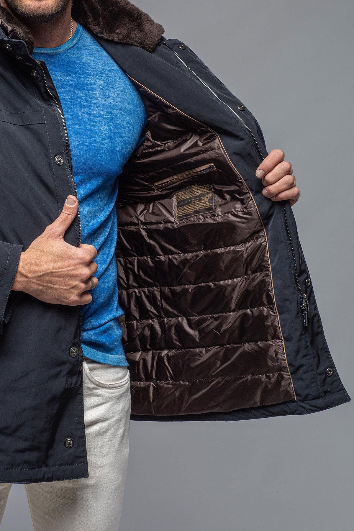 Riva Down Overcoat | Warehouse - Mens - Outerwear - Cloth | Gimo's