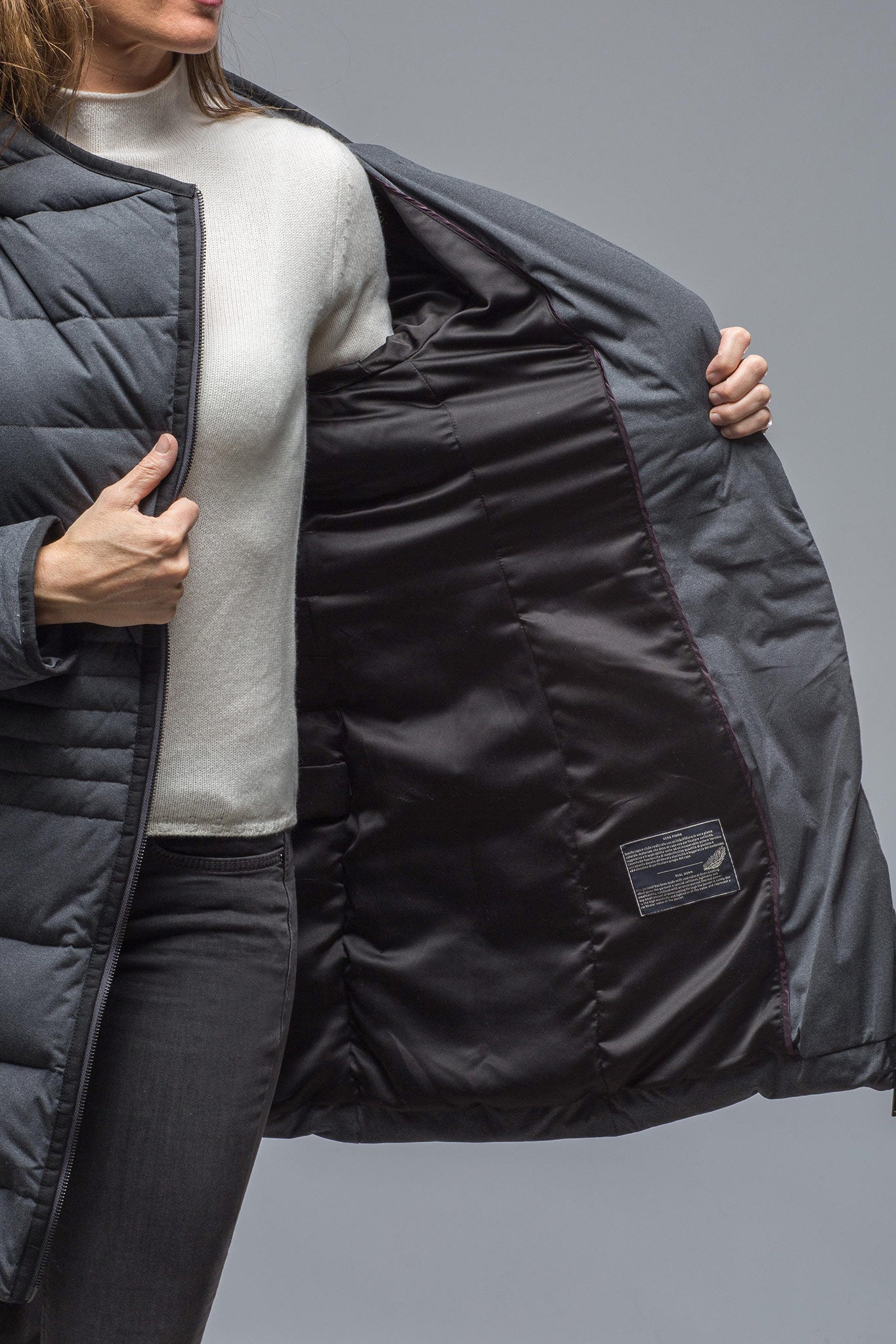 Danielle Down Knee-Coat | Warehouse - Ladies - Outerwear - Cloth | Gimo's