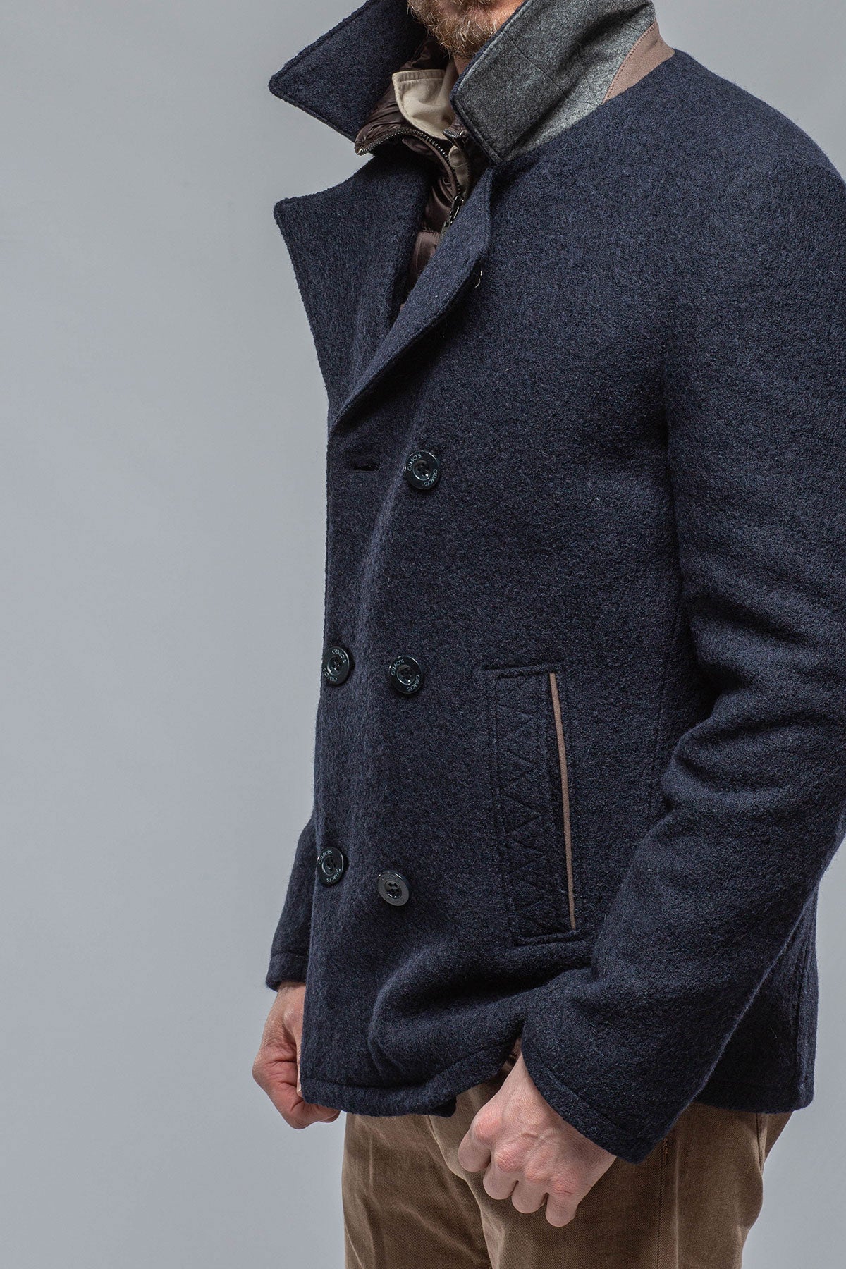 Elmira Double Breasted Down Coat | Warehouse - Mens - Outerwear - Cloth | Gimo's