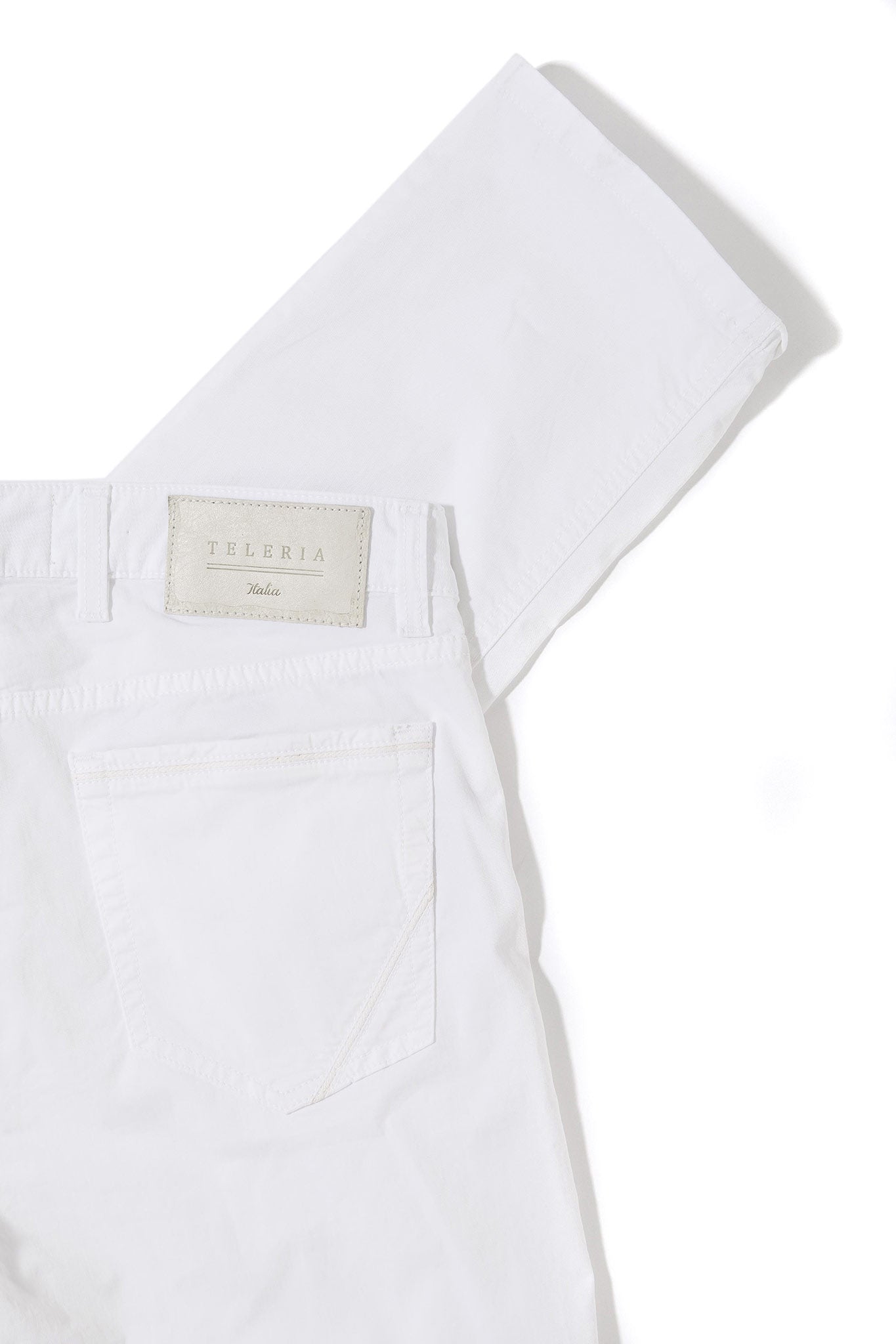 Fowler Ultralight Performance Pant In Bianco | Mens - Pants - 5 Pocket | Teleria Zed