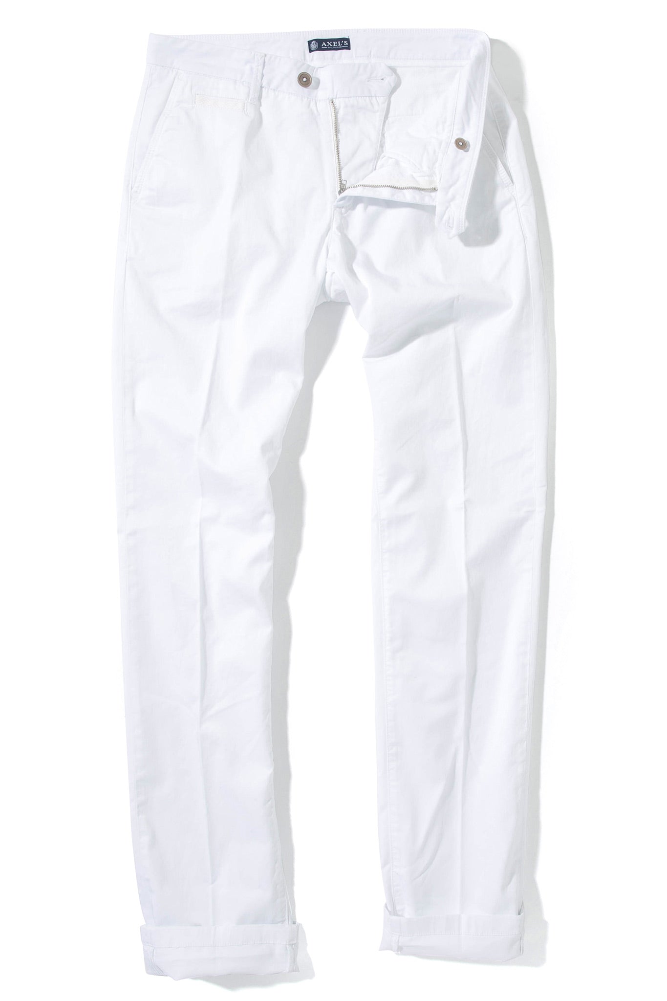 Tempe 4 Pocket In Bianco | Mens - Pants - 4 Pocket | Axel's Premium Denim