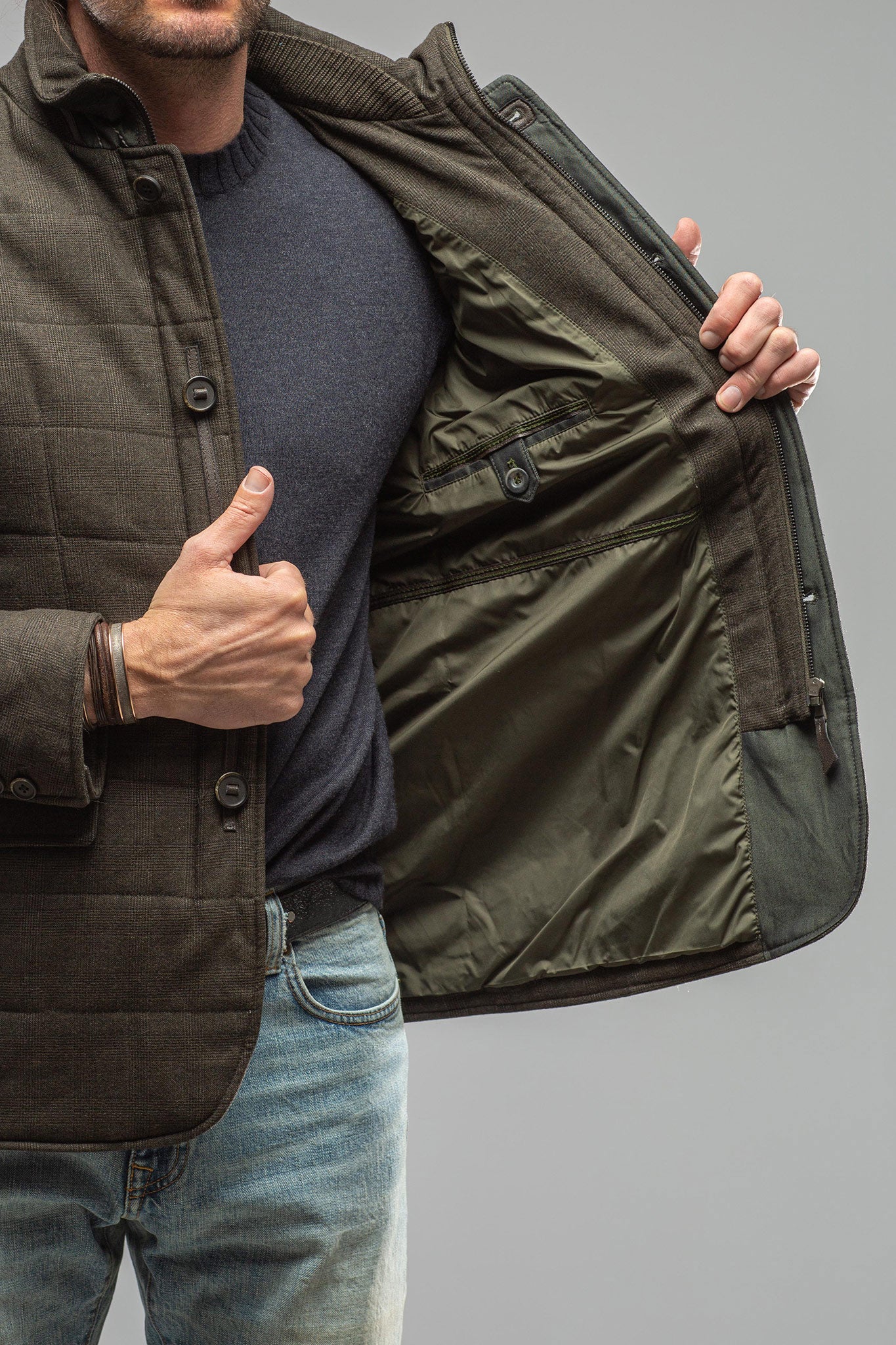 Owen Plaid Car Coat | Warehouse - Mens - Outerwear - Cloth | Gimo's