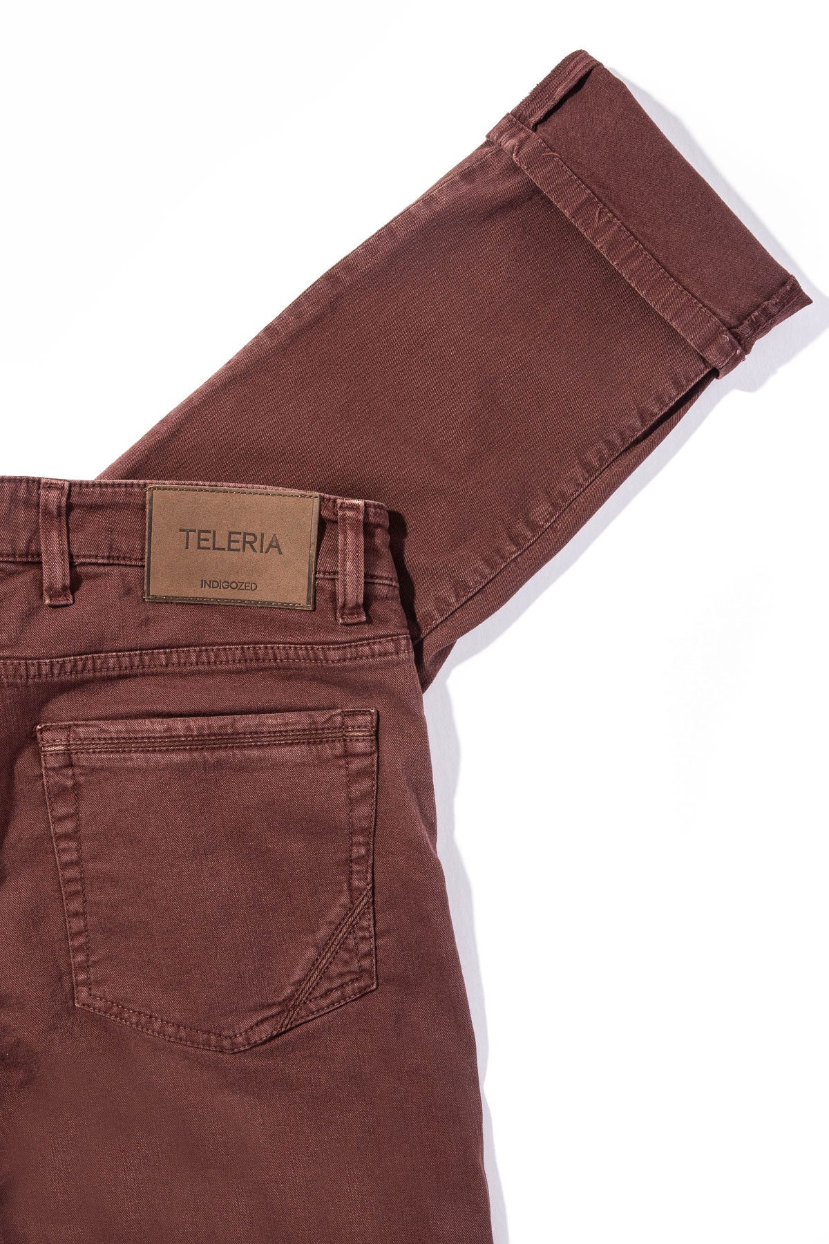 Ouray 5-Pocket Stretch Twill in Mogano | Mens - Pants - 5 Pocket | Teleria Zed