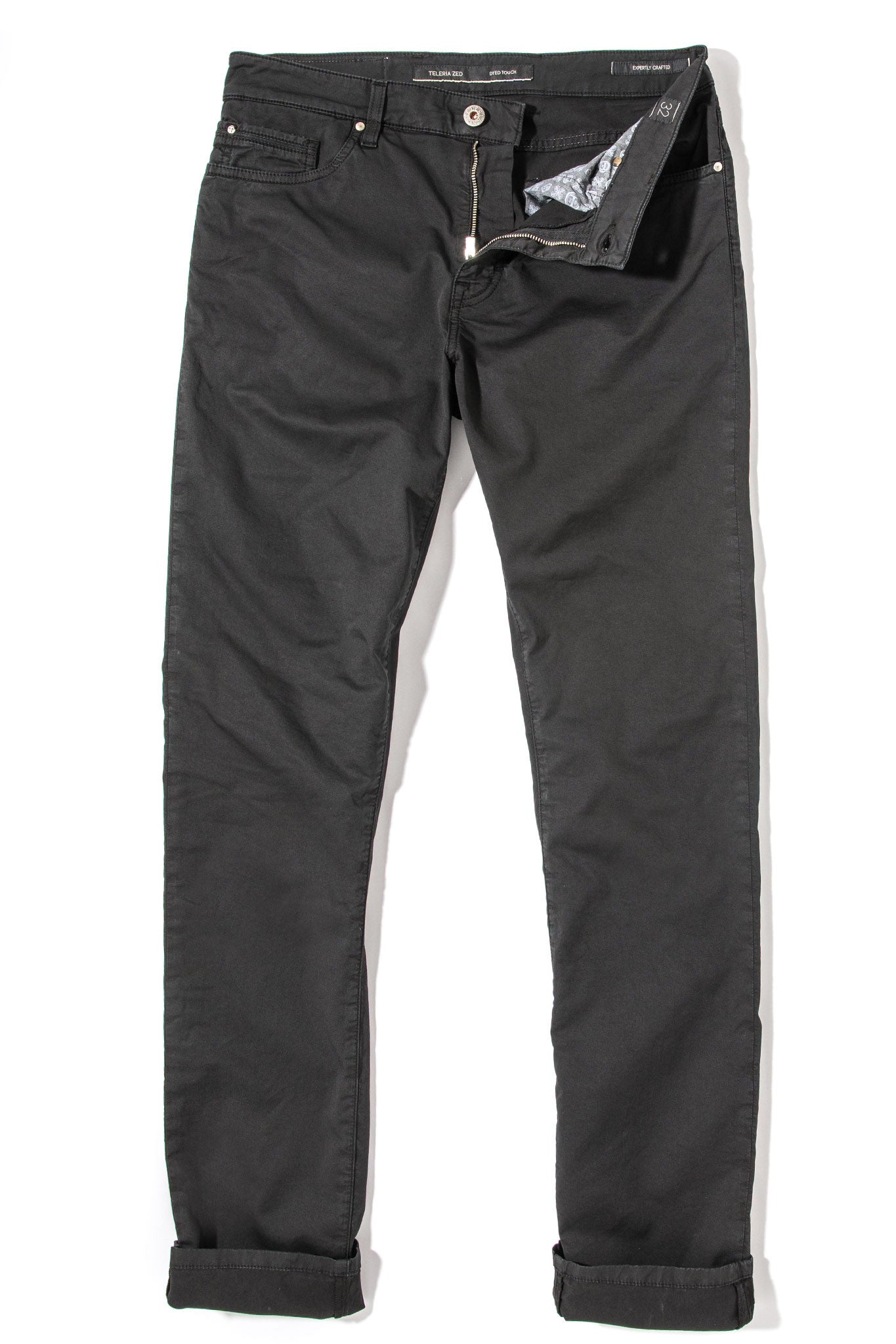 Fowler Ultralight Performance Pant In Nero | Mens - Pants - 5 Pocket | Teleria Zed