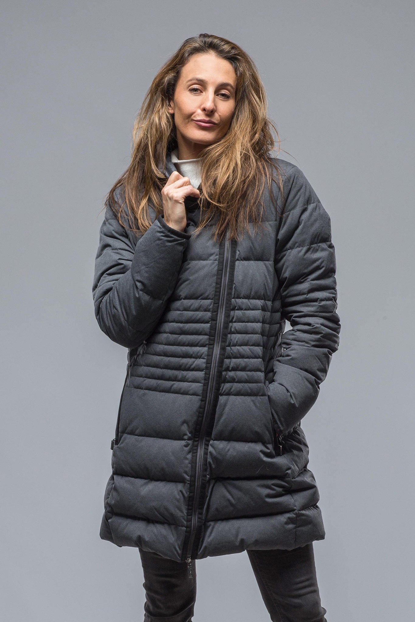 Danielle Down Knee-Coat | Warehouse - Ladies - Outerwear - Cloth | Gimo's