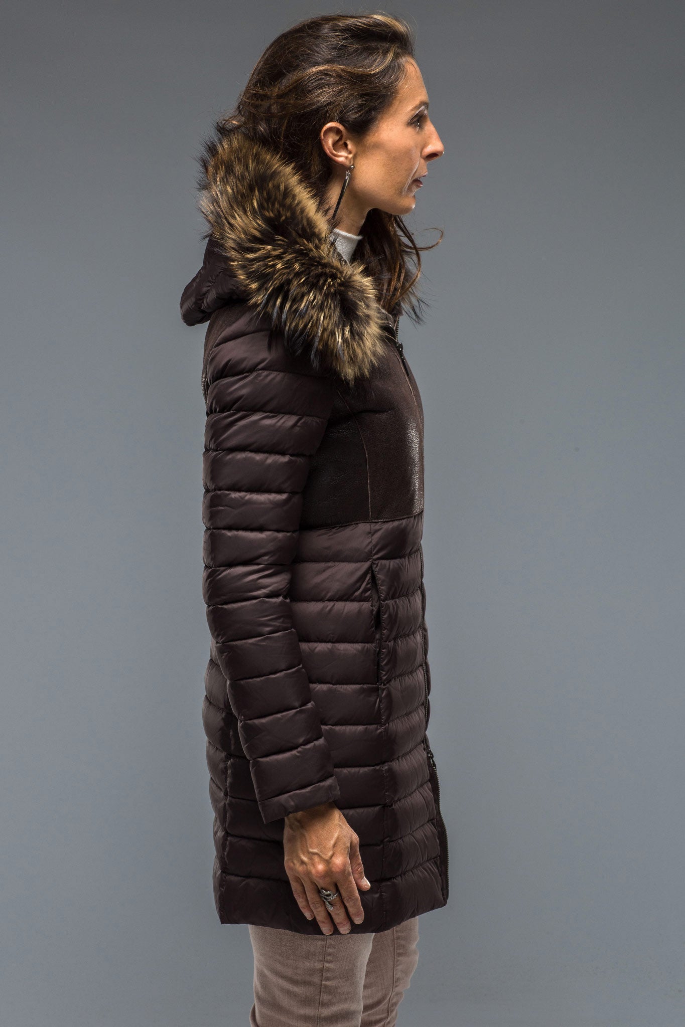 Hooded Alison Coat | Warehouse - Ladies - Outerwear - Cloth | Gimo's