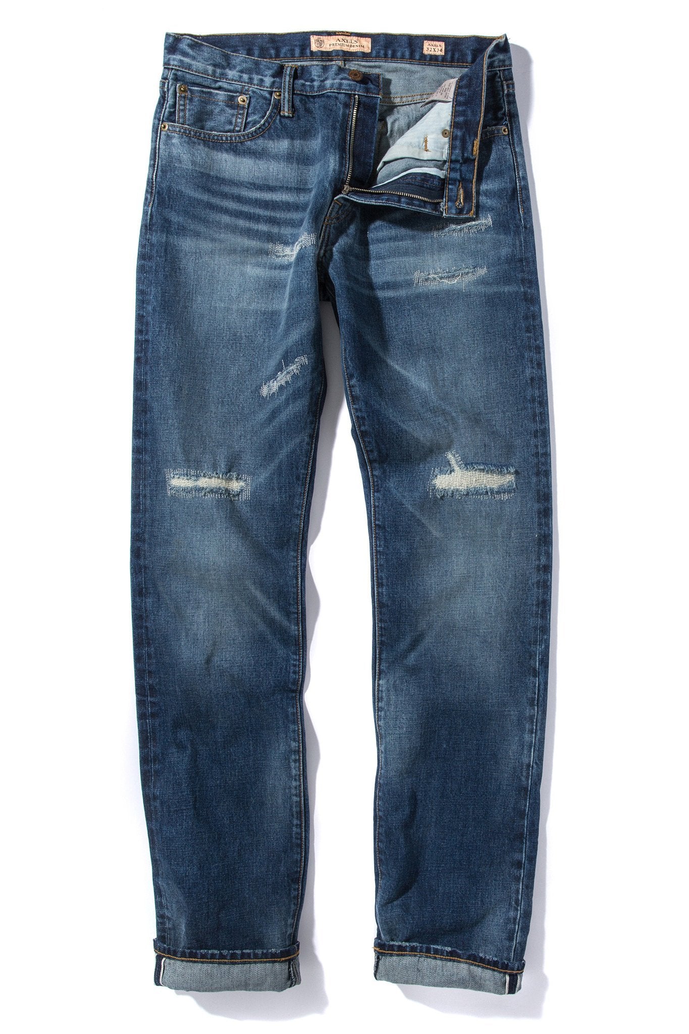 Cone Mills 34" Bandera Wash | Mens - Pants - 5 Pocket | Axel's Premium Denim