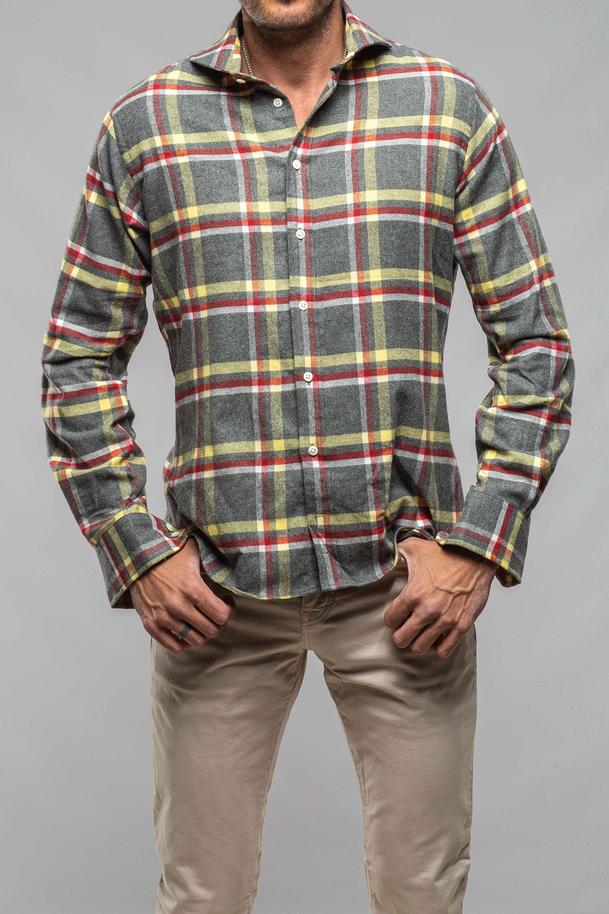 Yountville Brushed Cotton Flannel | Mens - Shirts - Outpost | Axels-Is