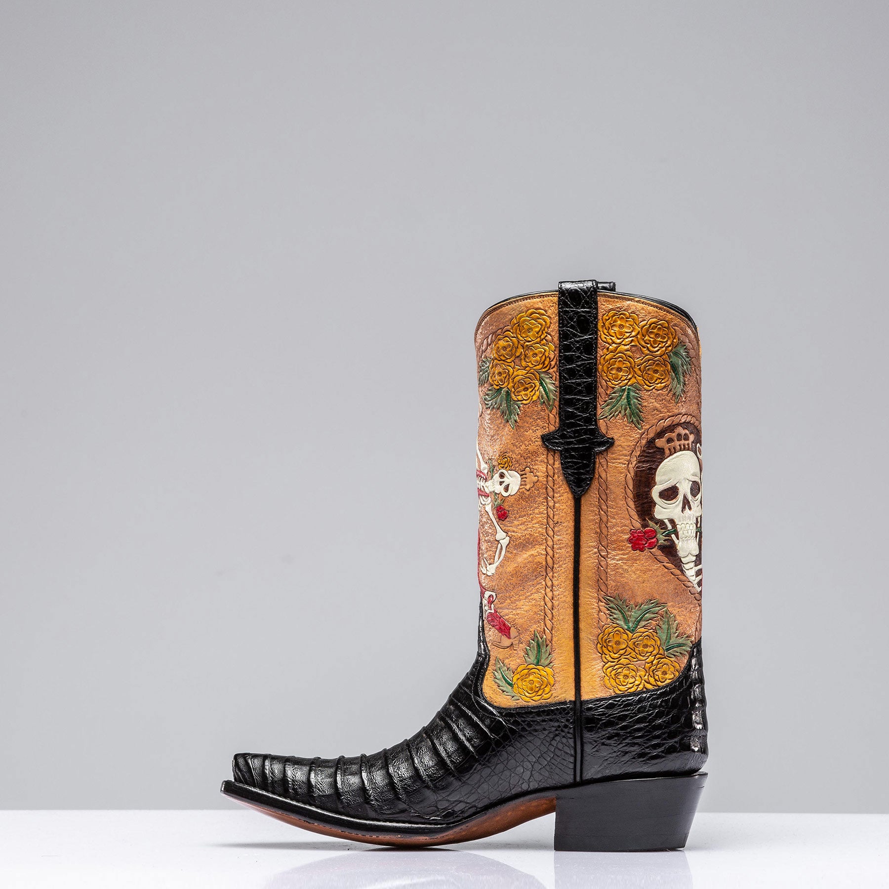 Dancing Skeleton Boots | Ladies - Cowboy Boots | Stallion Boots