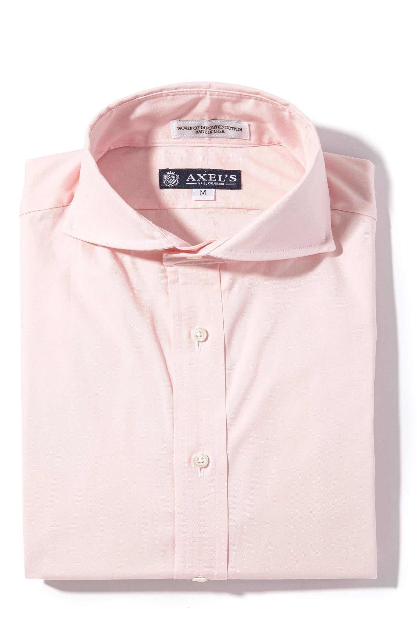 Audubon Pinpoint Oxford Dress Shirt In Pink | Mens - Shirts - Outpost | Axels-Is