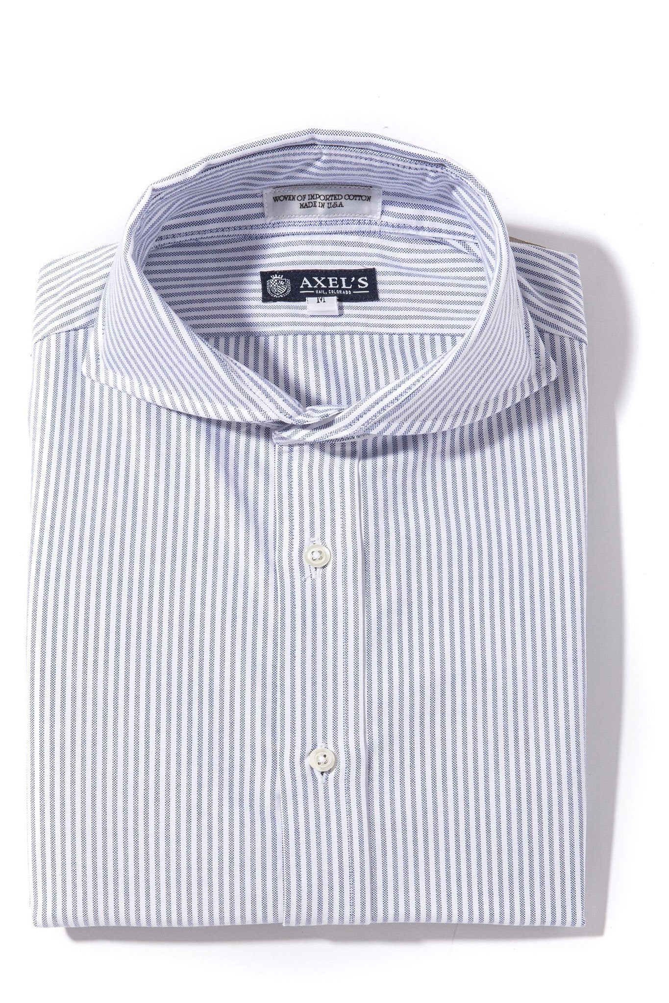 Palmetto Oxford Bengal Dress Shirt In Blue | Mens - Shirts - Outpost | Axels-Is