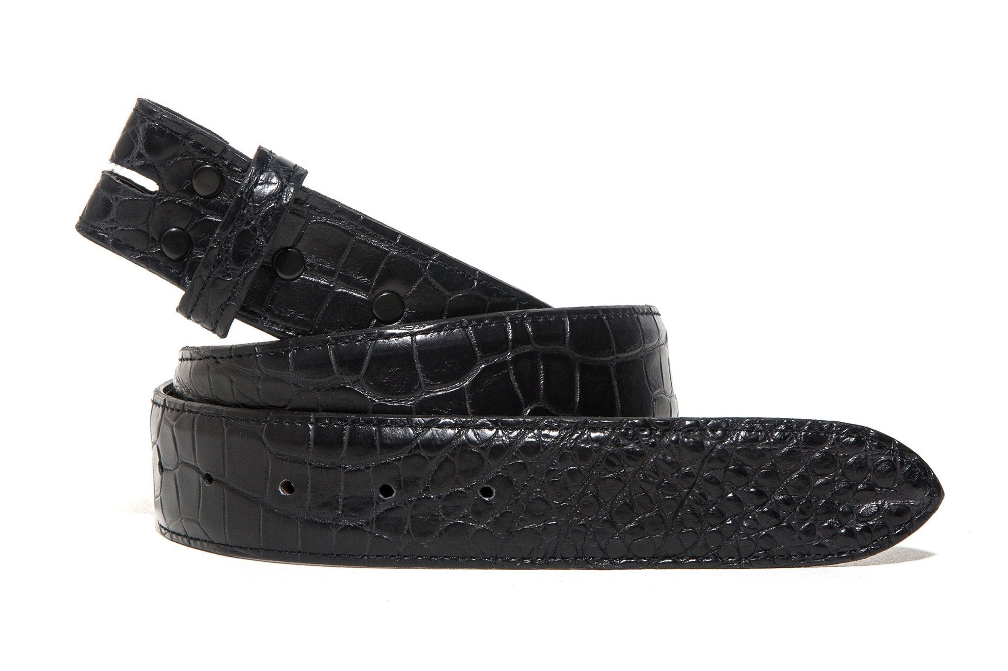 1.5 Inch Black Matte Allitagor Belt Straps