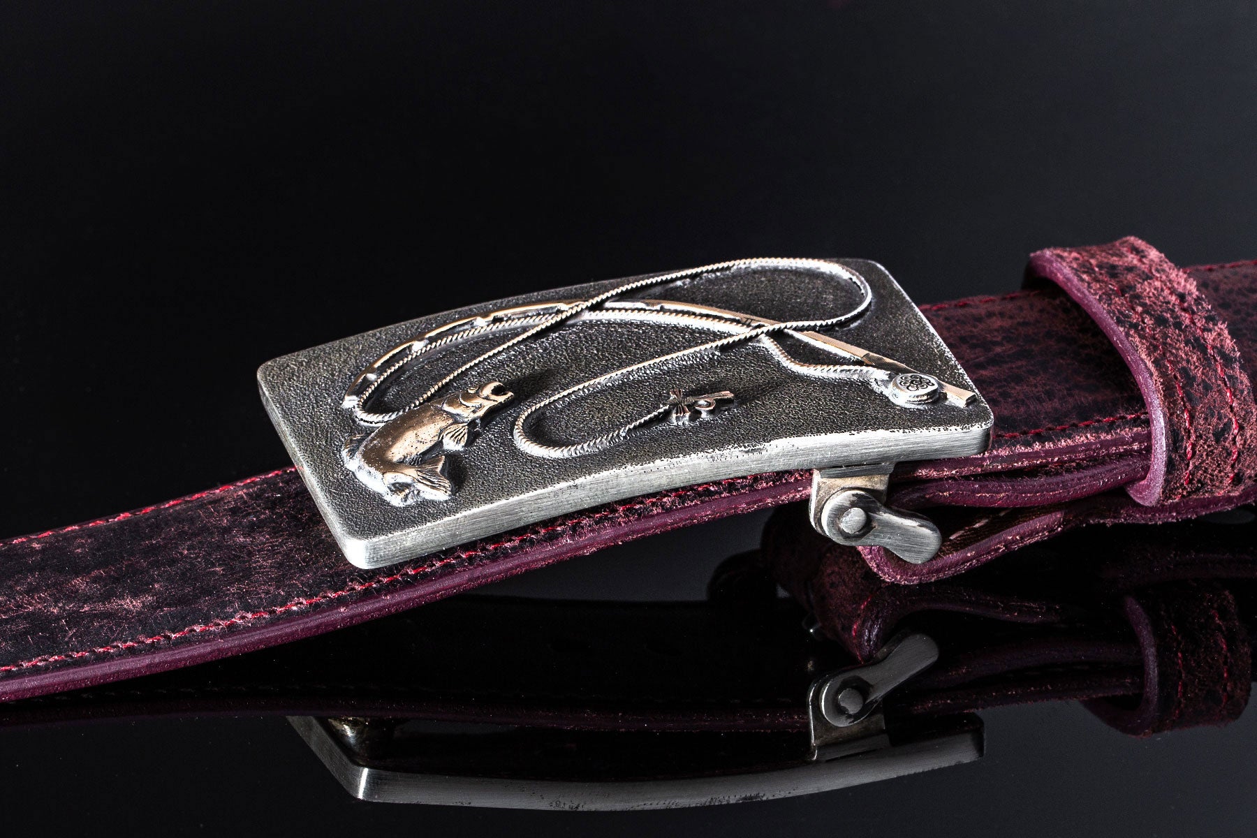 Comstock Heritage Mason Fly Rod Belts And Buckles - Trophy