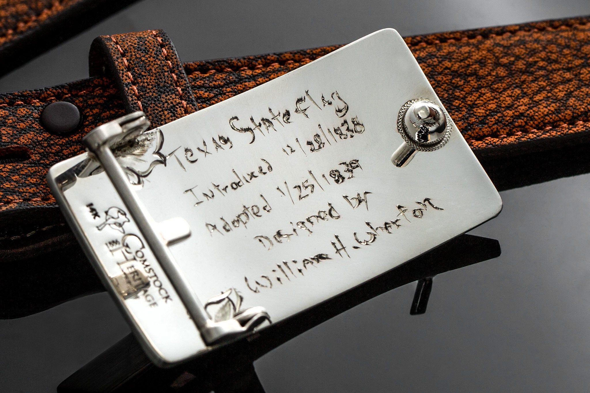 Comstock Heritage Texas Flag Belts And Buckles - Trophy