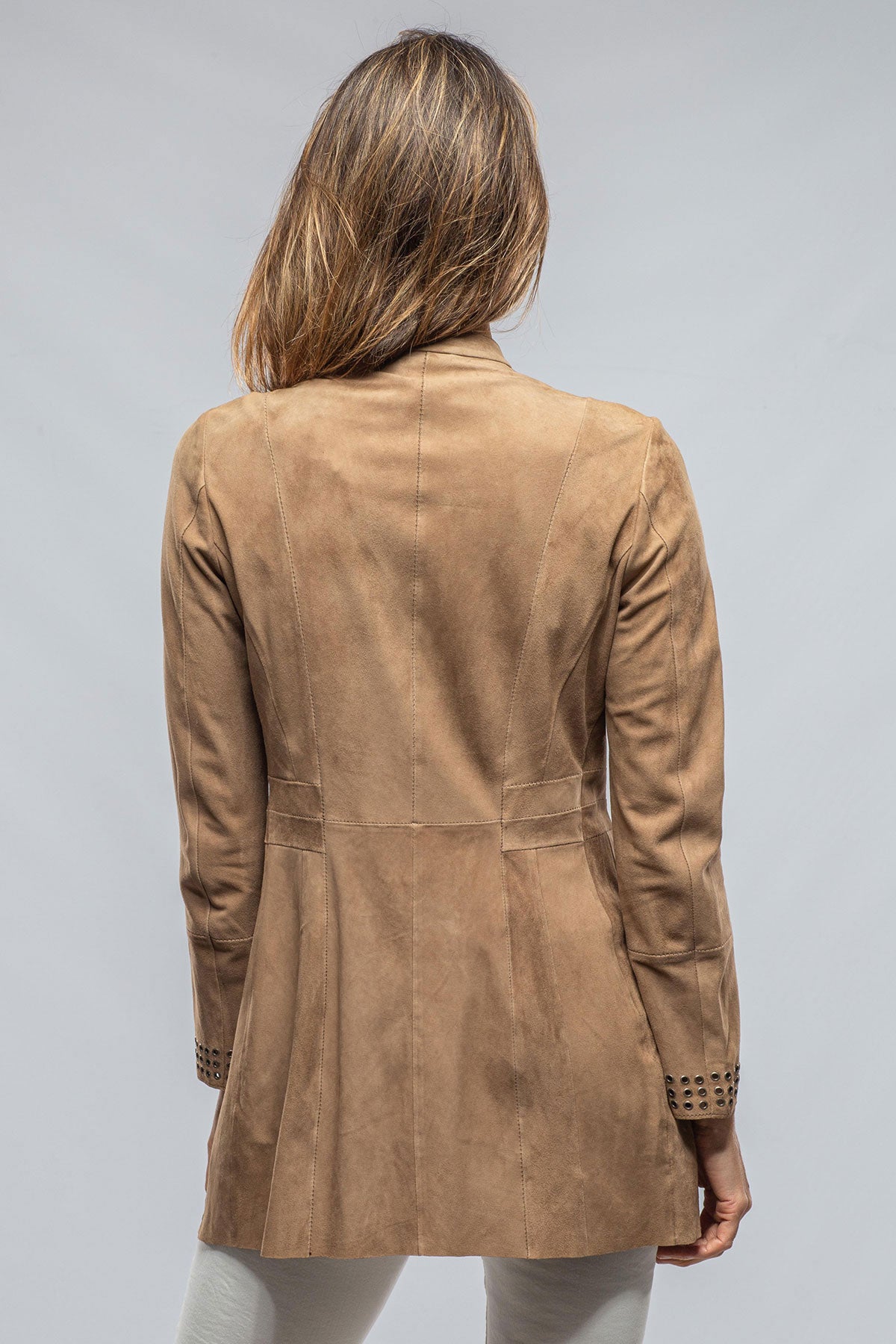 Sophia Suede Duster | Samples - Ladies - Outerwear - Leather | Gimo's