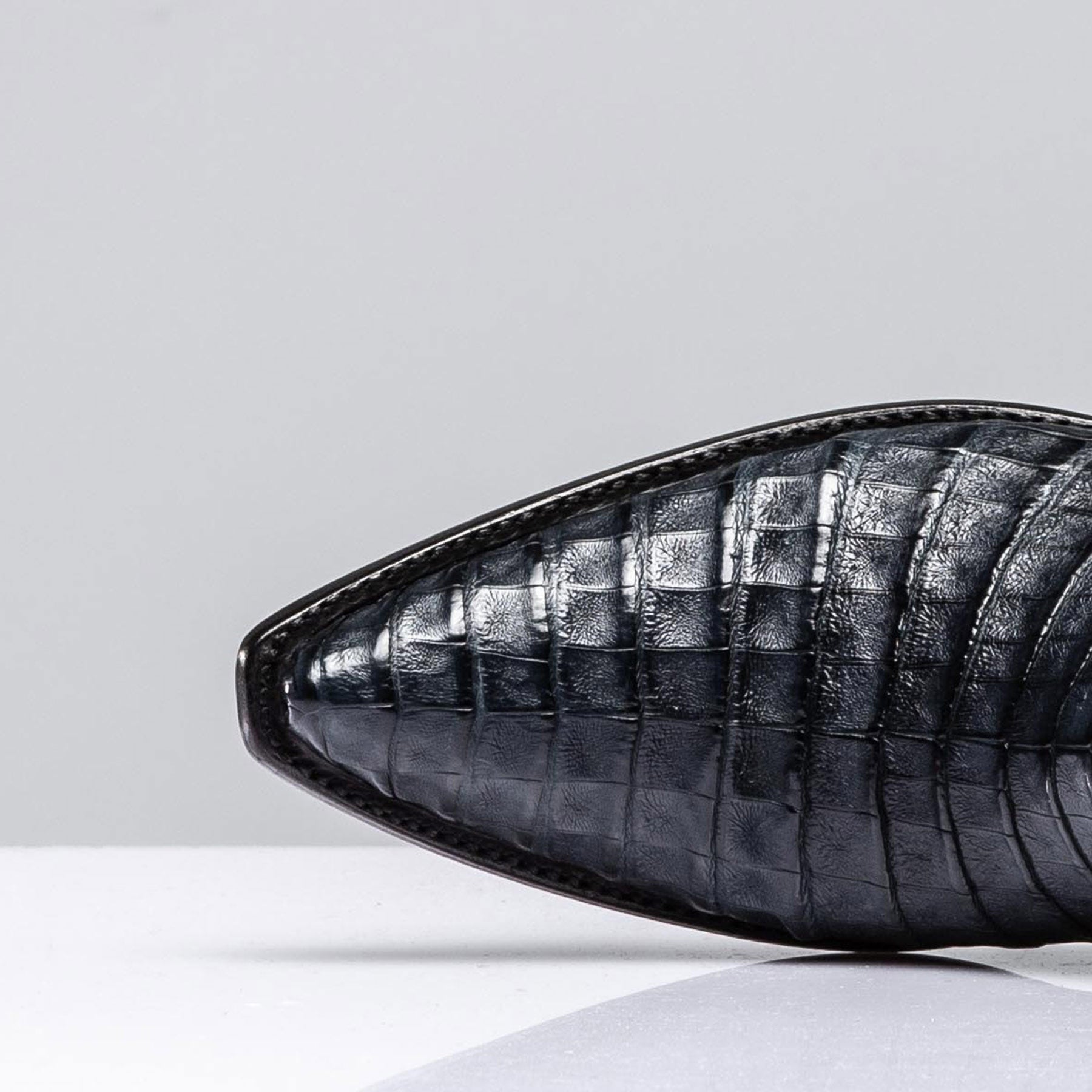 Inlaid Western Boot In Navy | Ladies - Cowboy Boots | Stallion Boots