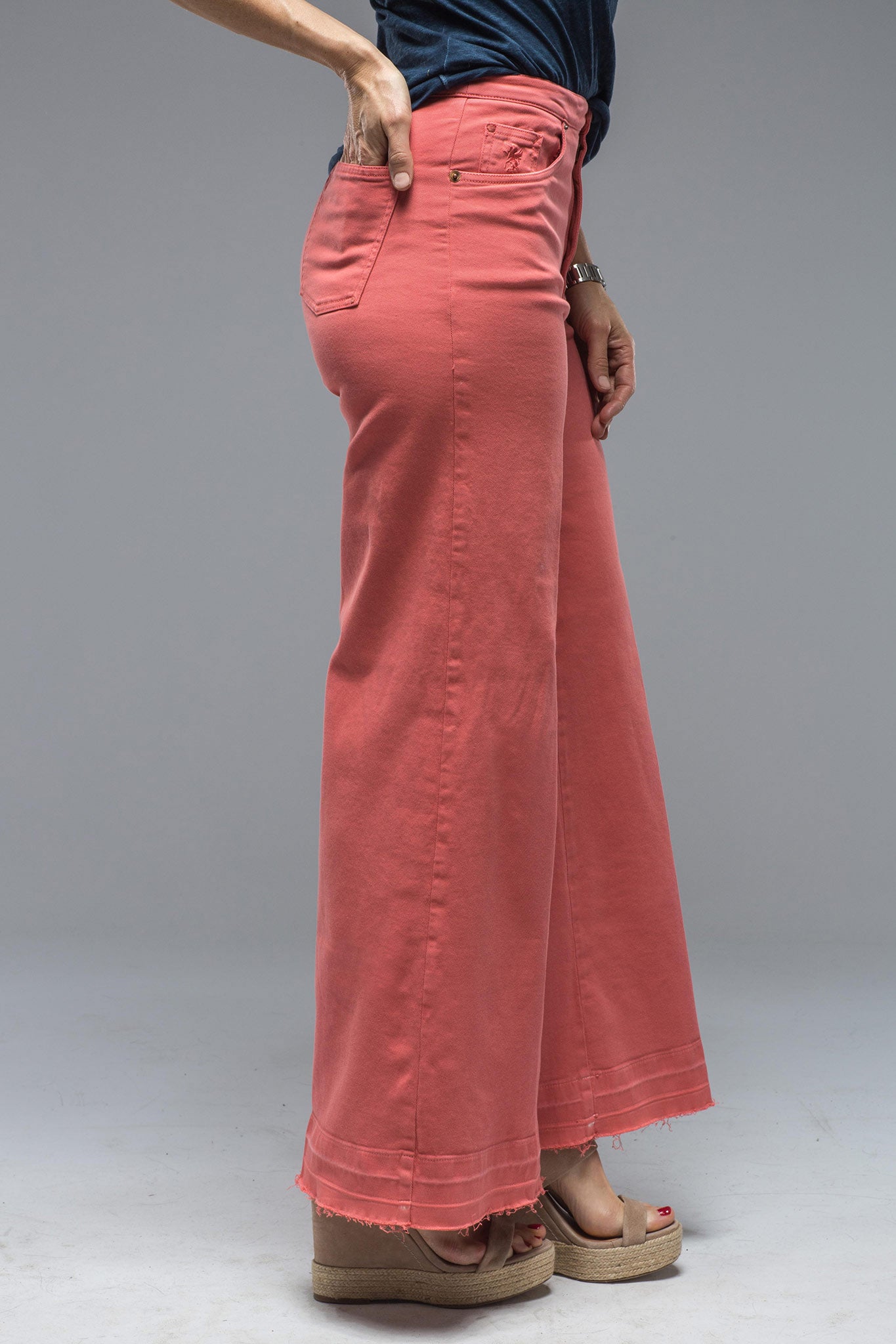 European Culture Elisabetta Wide Leg Jeans Ladies - Pants