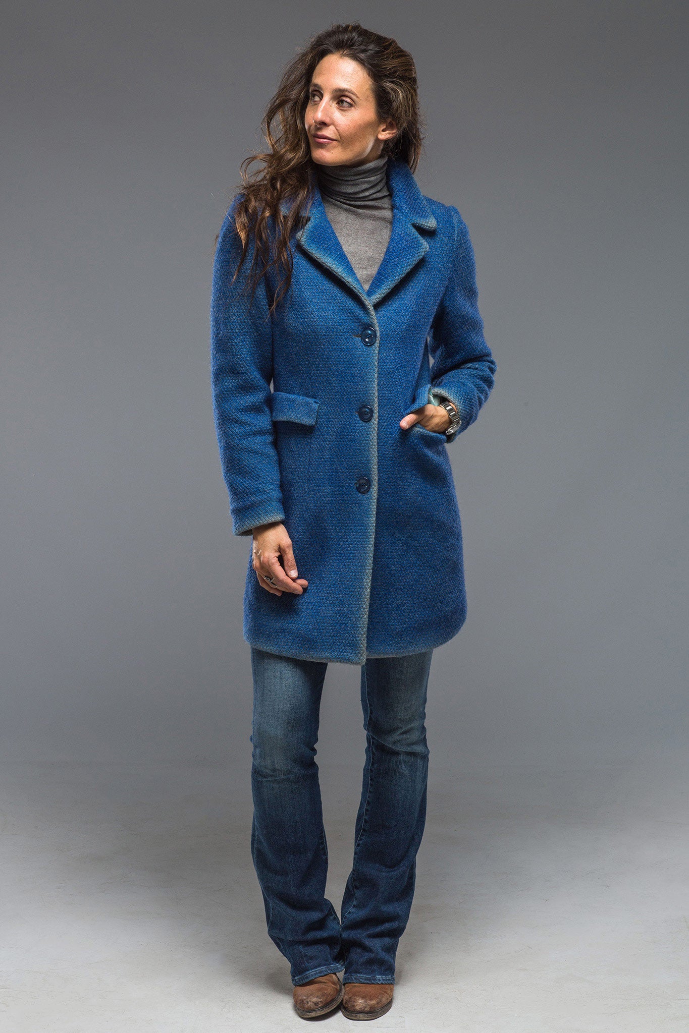 Poppy Long Garment Dyed Coat | Warehouse - Ladies - Outerwear - Cloth | Gimo's