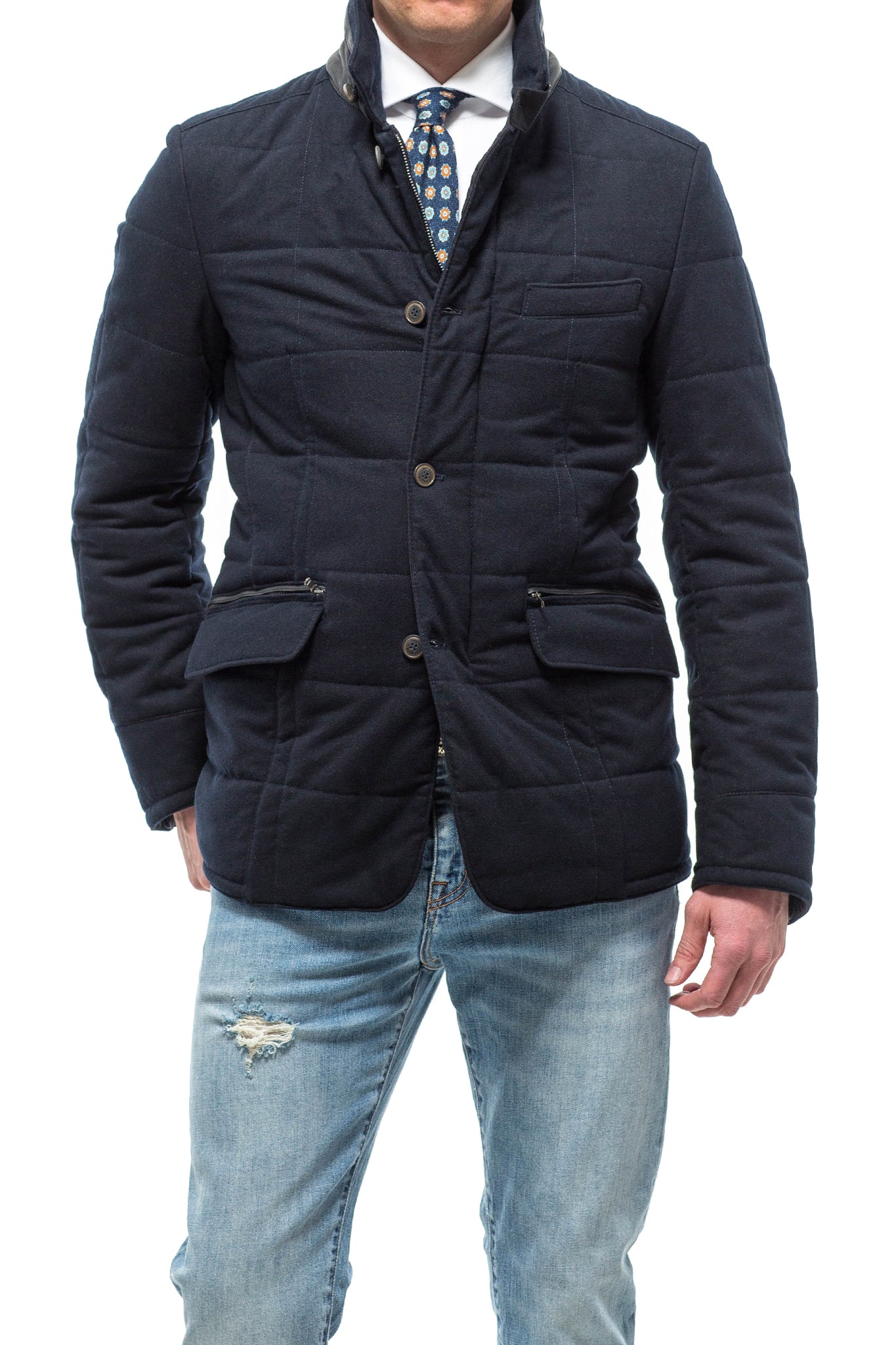 Gimo's Dawson Quilted Campus Jacket Warehouse - Mens - Outerwear - Cloth