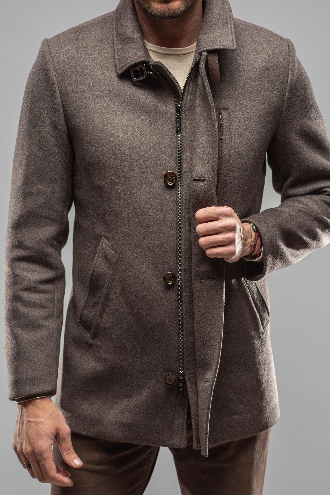 Gimo's Ethan Wool Carcoat Warehouse - Mens - Outerwear - Cloth
